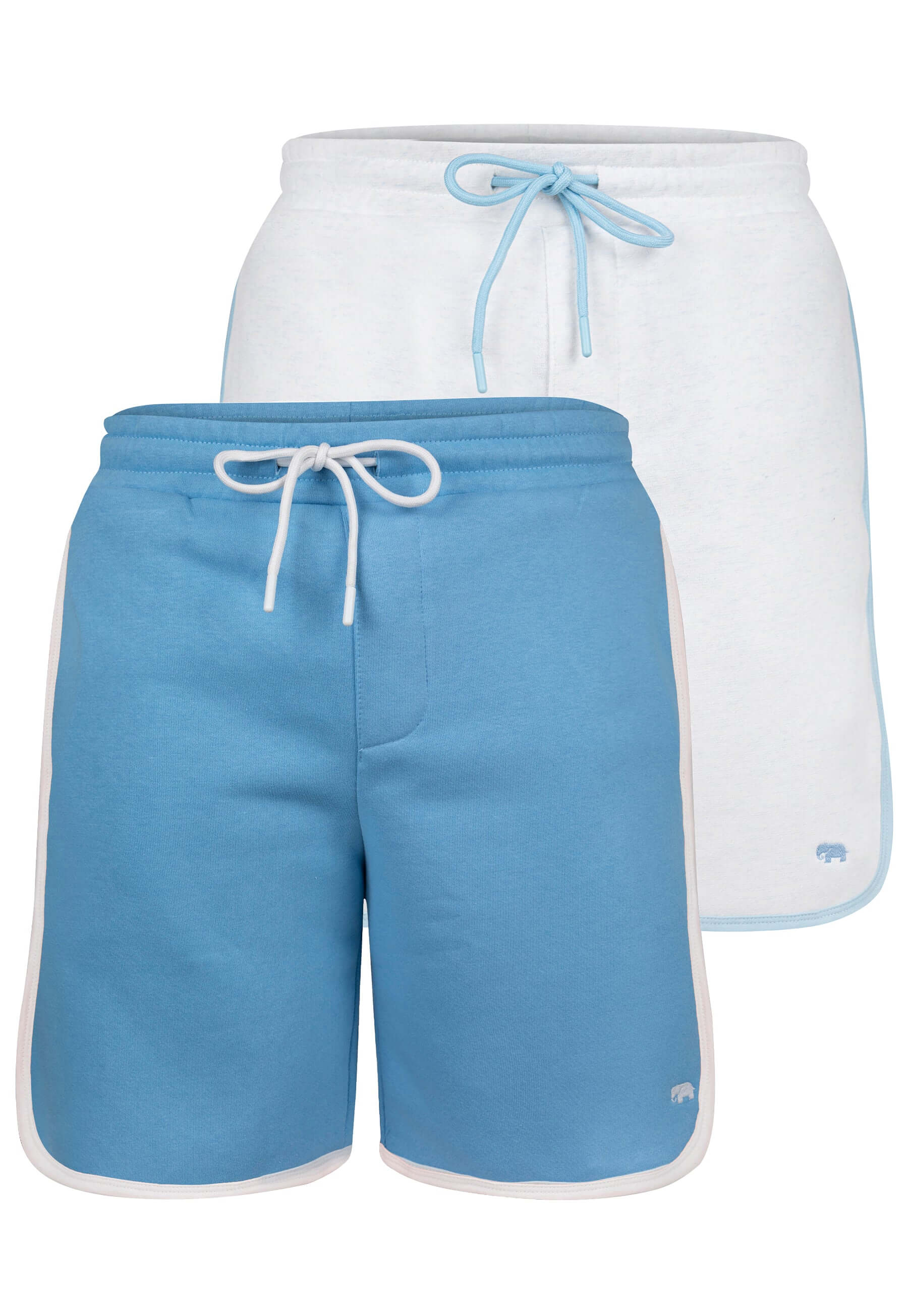 Blue-Ecru