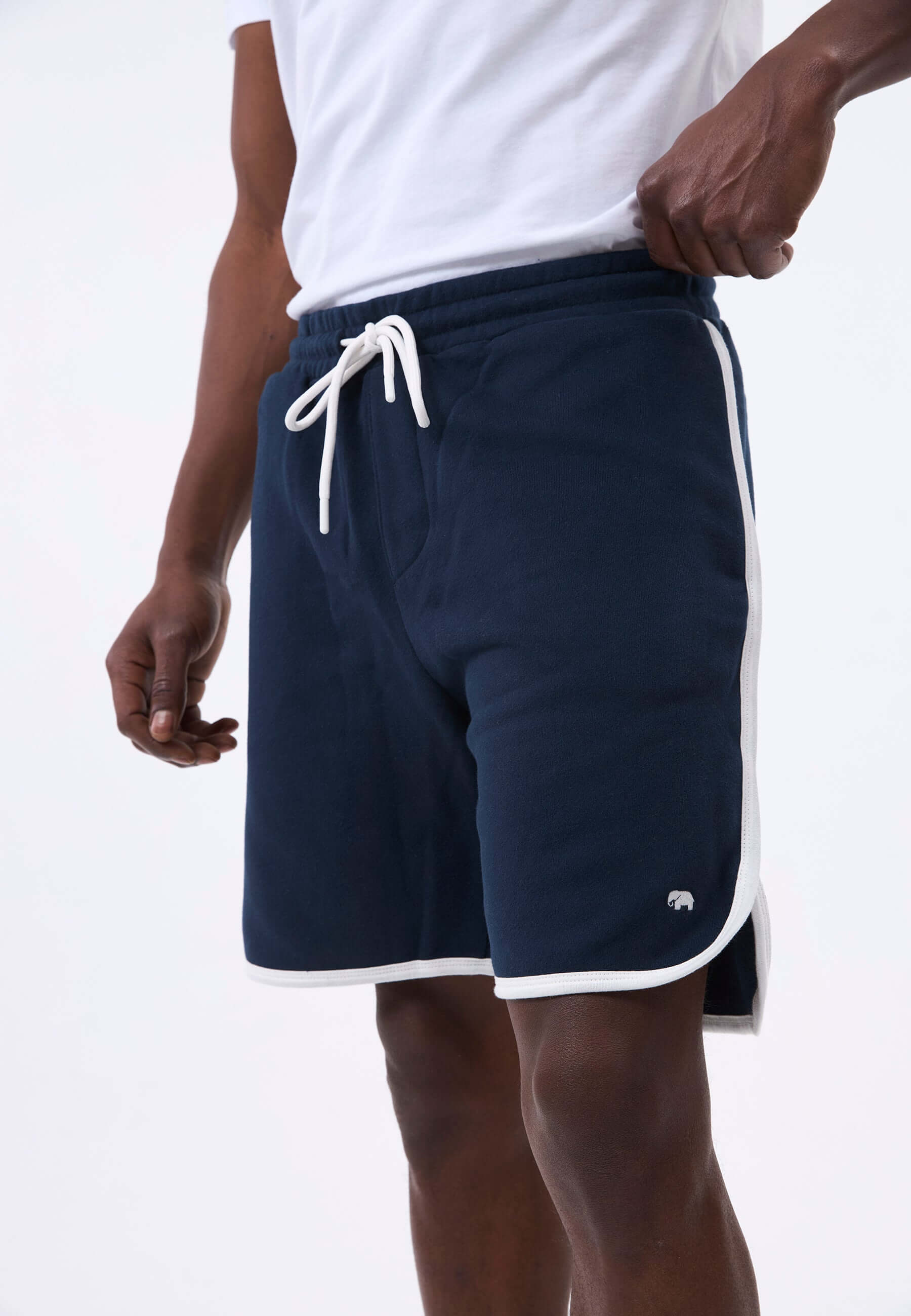 Navy-Ecru