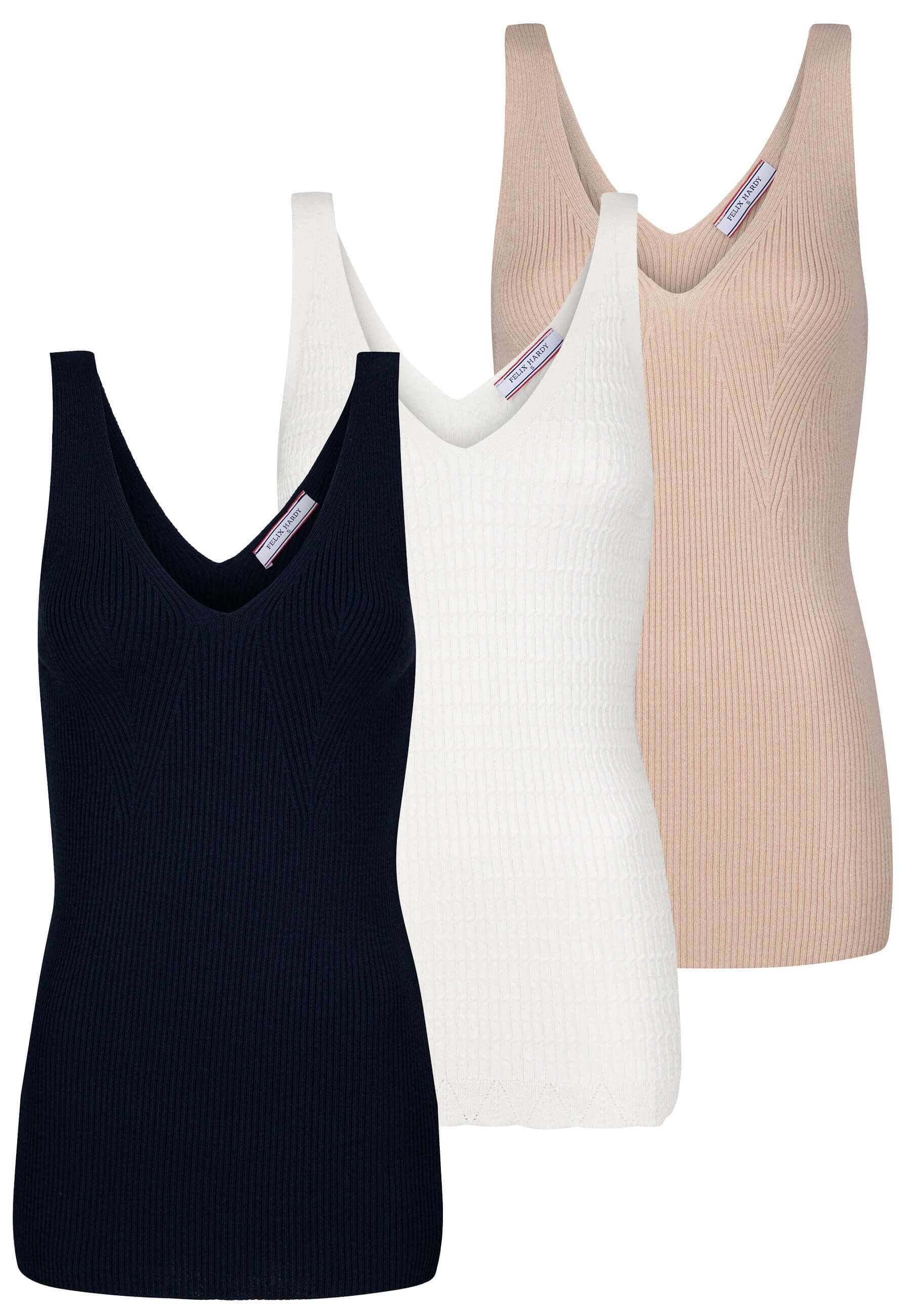 Navy-Ecru-Beige
