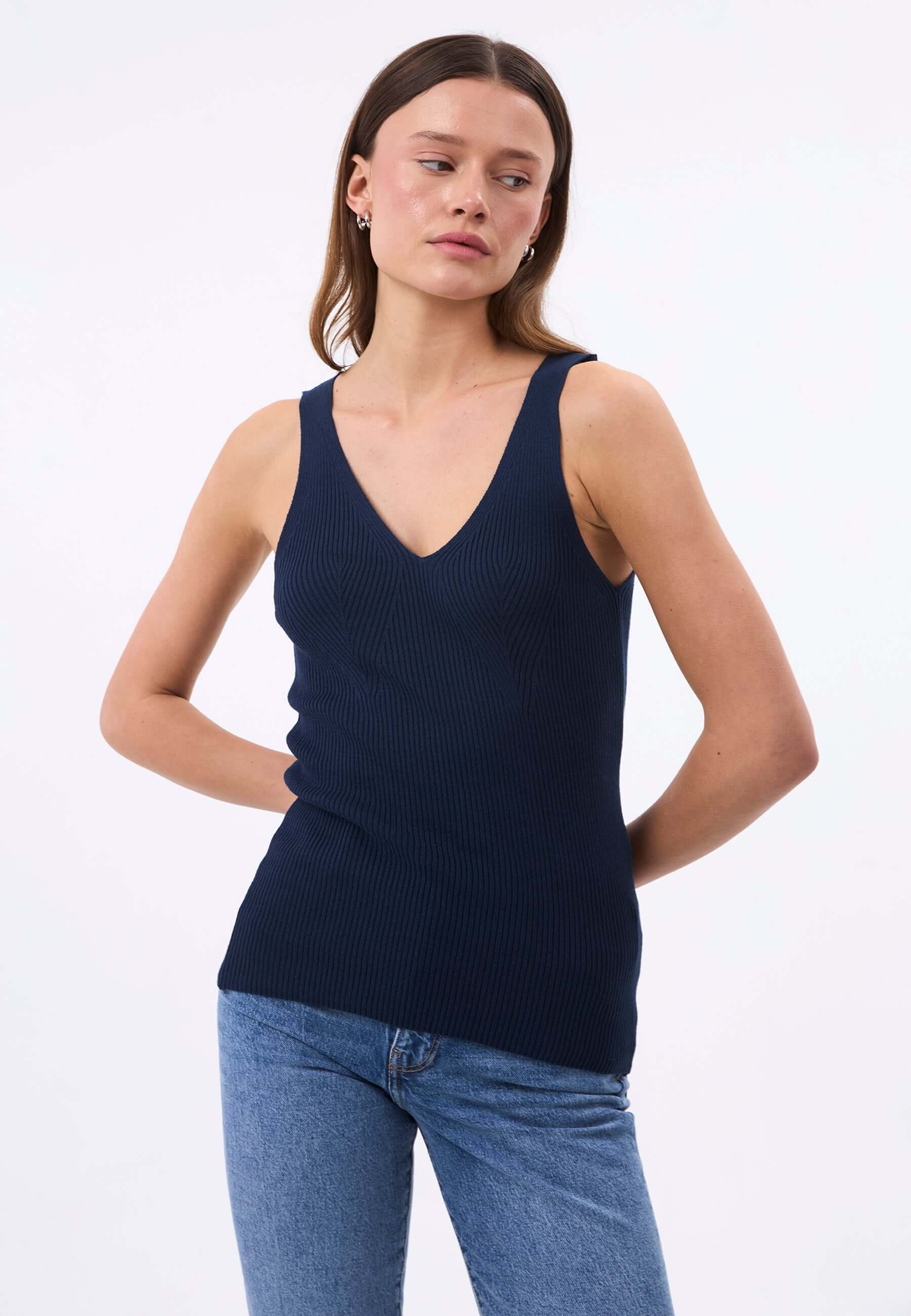 Navy-Ecru-Beige