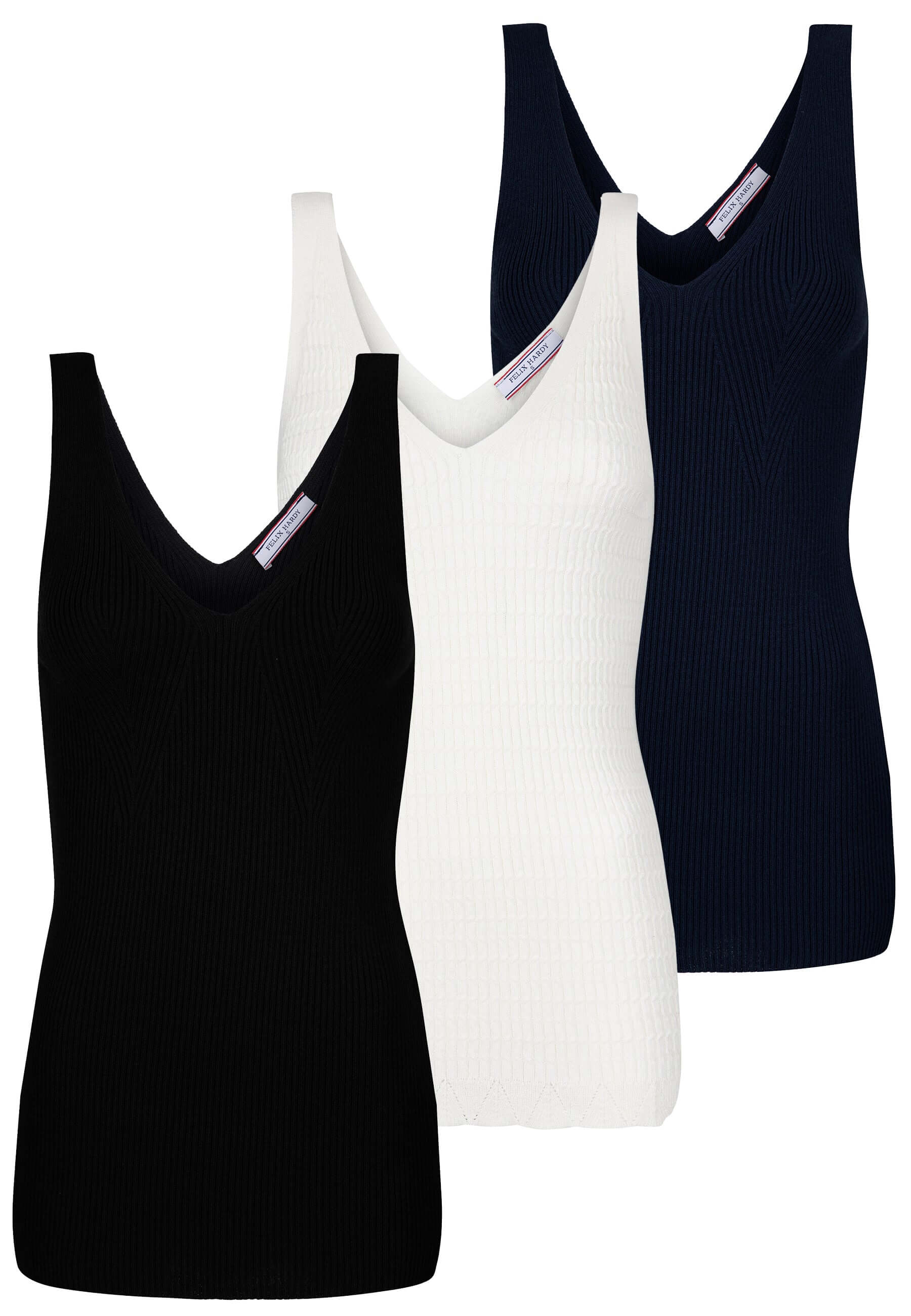 Black-Ecru-Navy