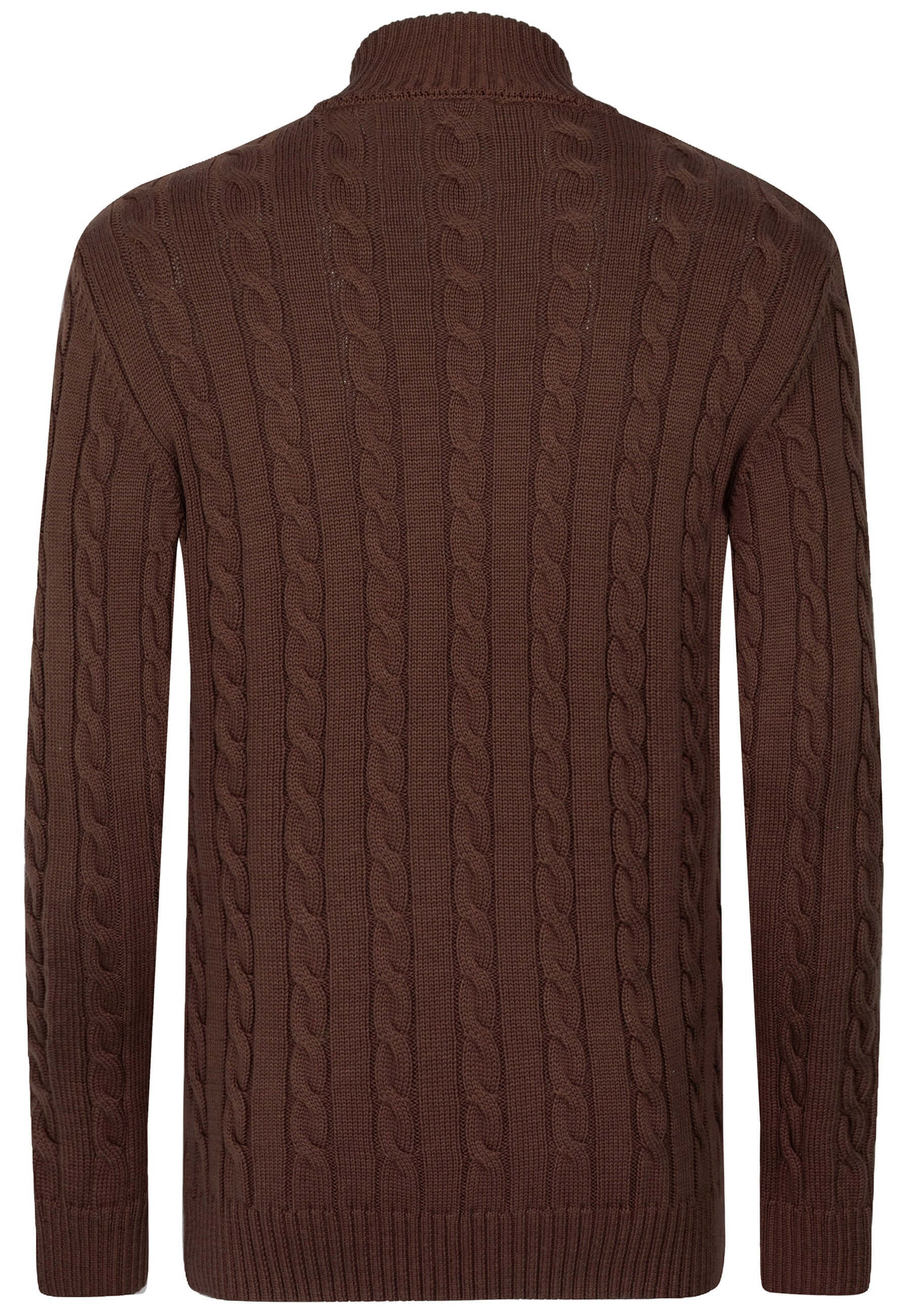 LAUREN CABLE KNIT FULL ZIPPER CARDIGAN – Felix Hardy