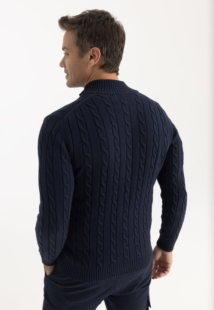Men’s Cable Knit Cardigan