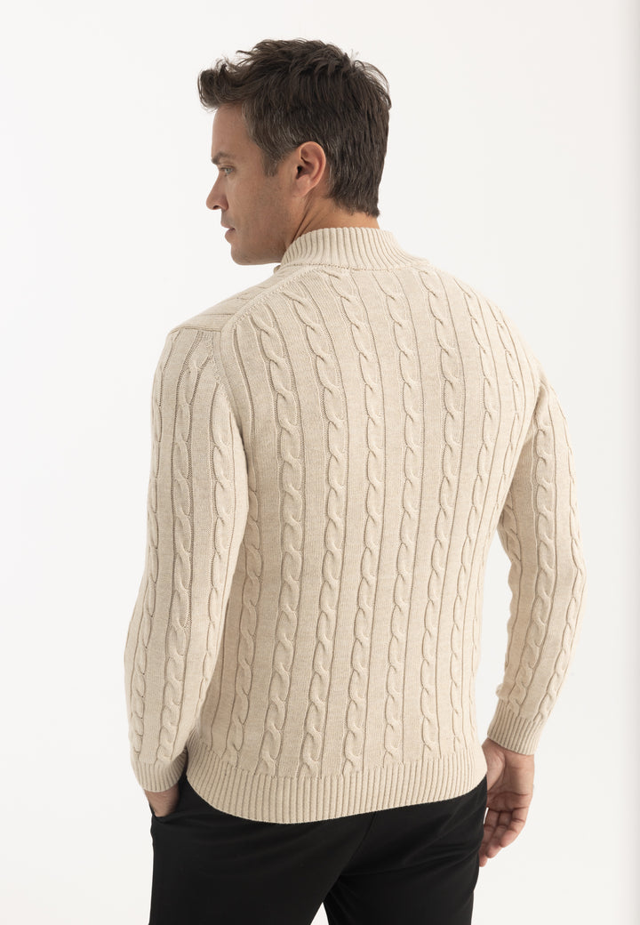 Men’s Cable Knit Cardigan
