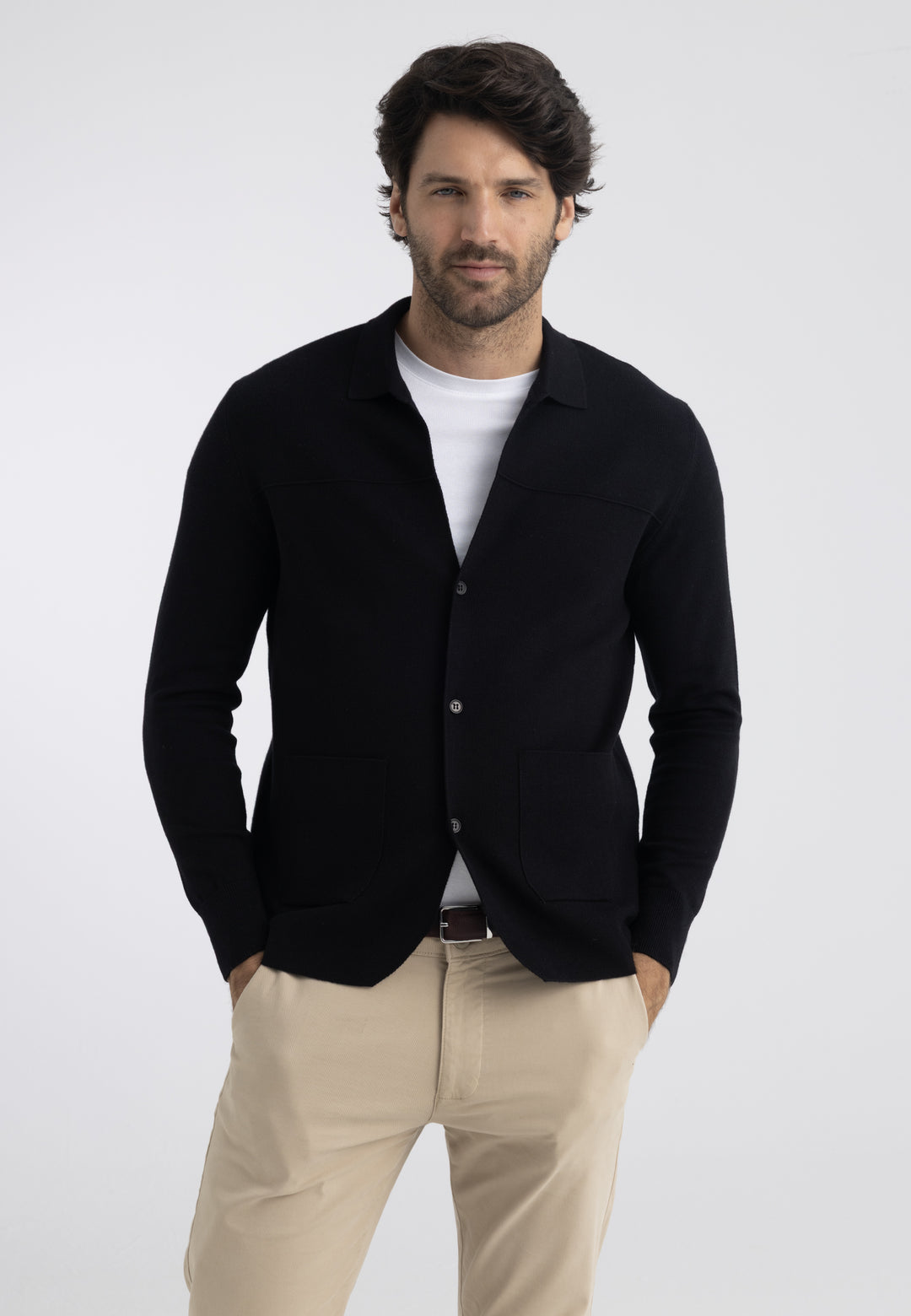 Men’s Knitted Blazer Cardigan