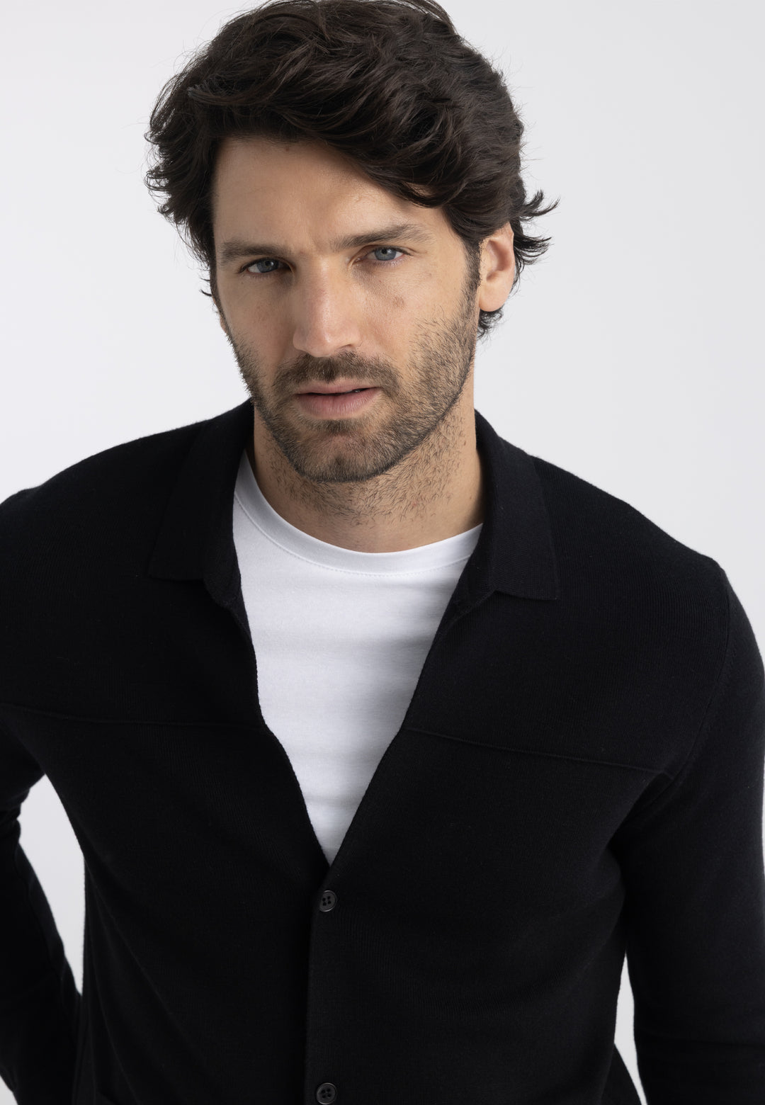 Men’s Knitted Blazer Cardigan