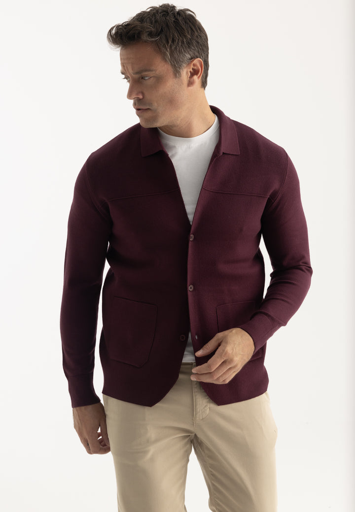 Men’s Knitted Blazer Cardigan