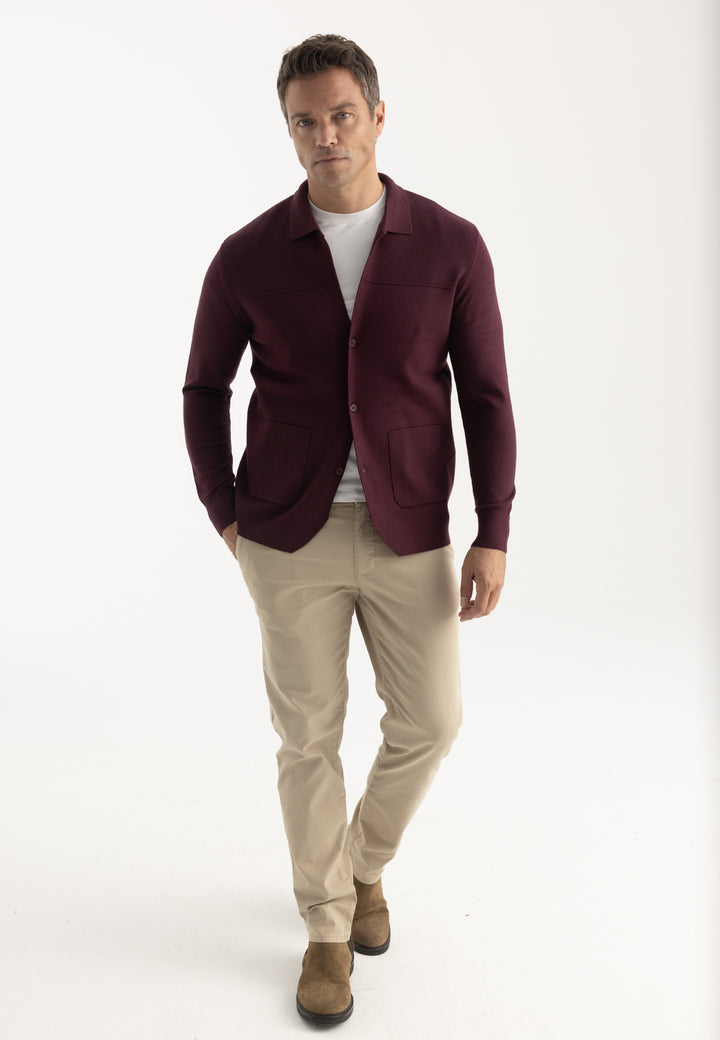 Men’s Knitted Blazer Cardigan