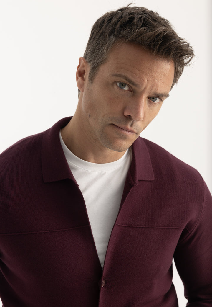 Men’s Knitted Blazer Cardigan