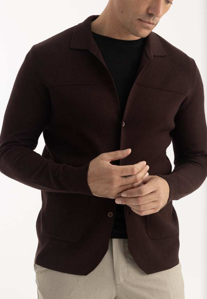 Men’s Knitted Blazer Cardigan