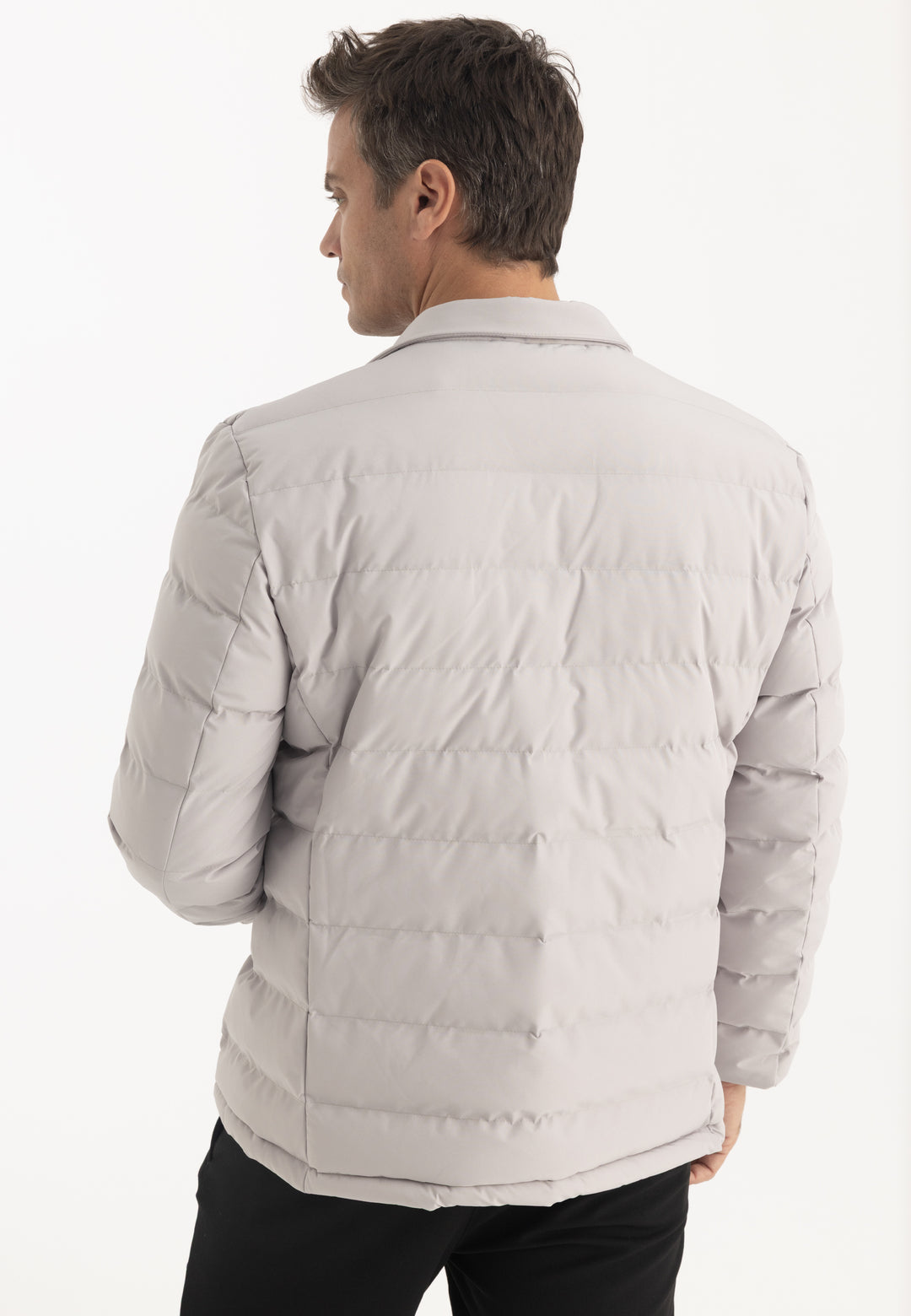 Men’s Puffer Blazer Jacket
