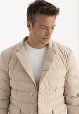 Blazer acolchado de hombre - Beige