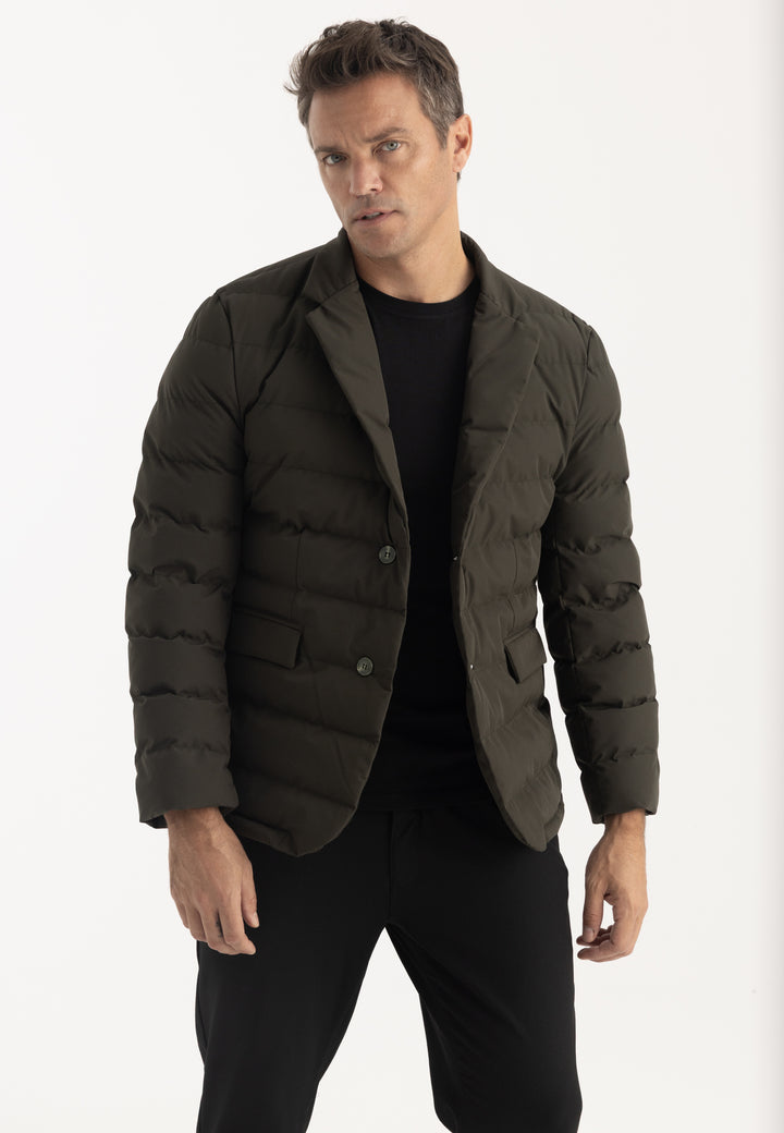 Men’s Puffer Blazer Jacket