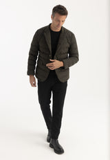 Blazer acolchado de hombre - Caqui