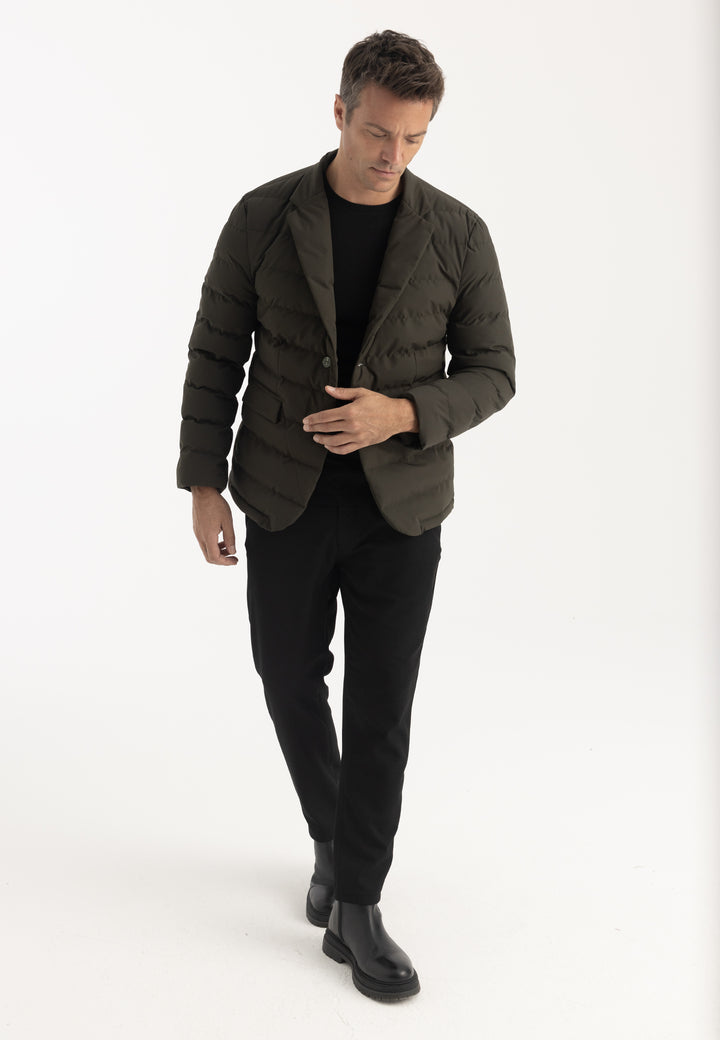 Men’s Puffer Blazer Jacket