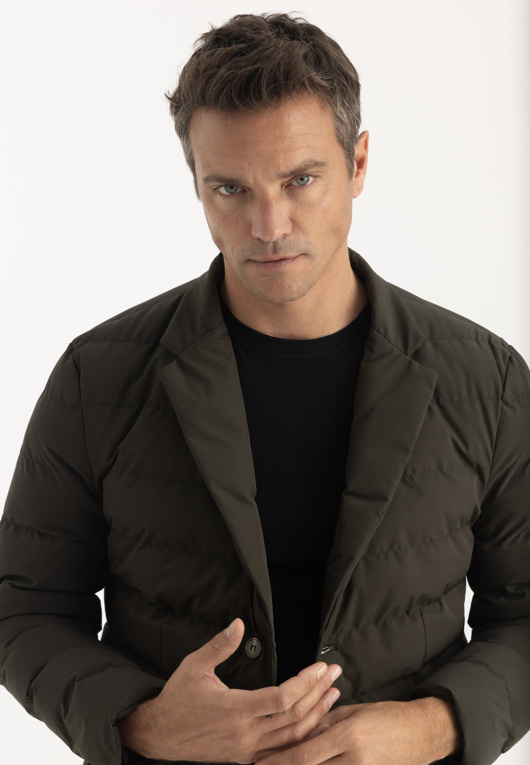 Men’s Puffer Blazer Jacket