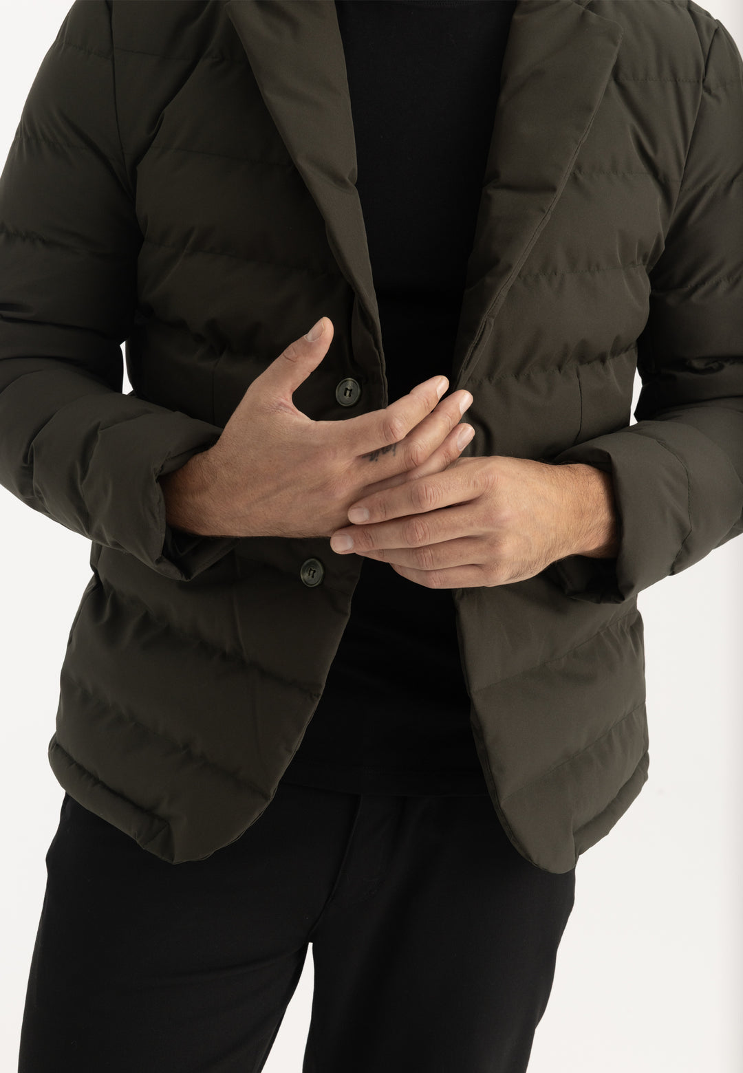 Men’s Puffer Blazer Jacket