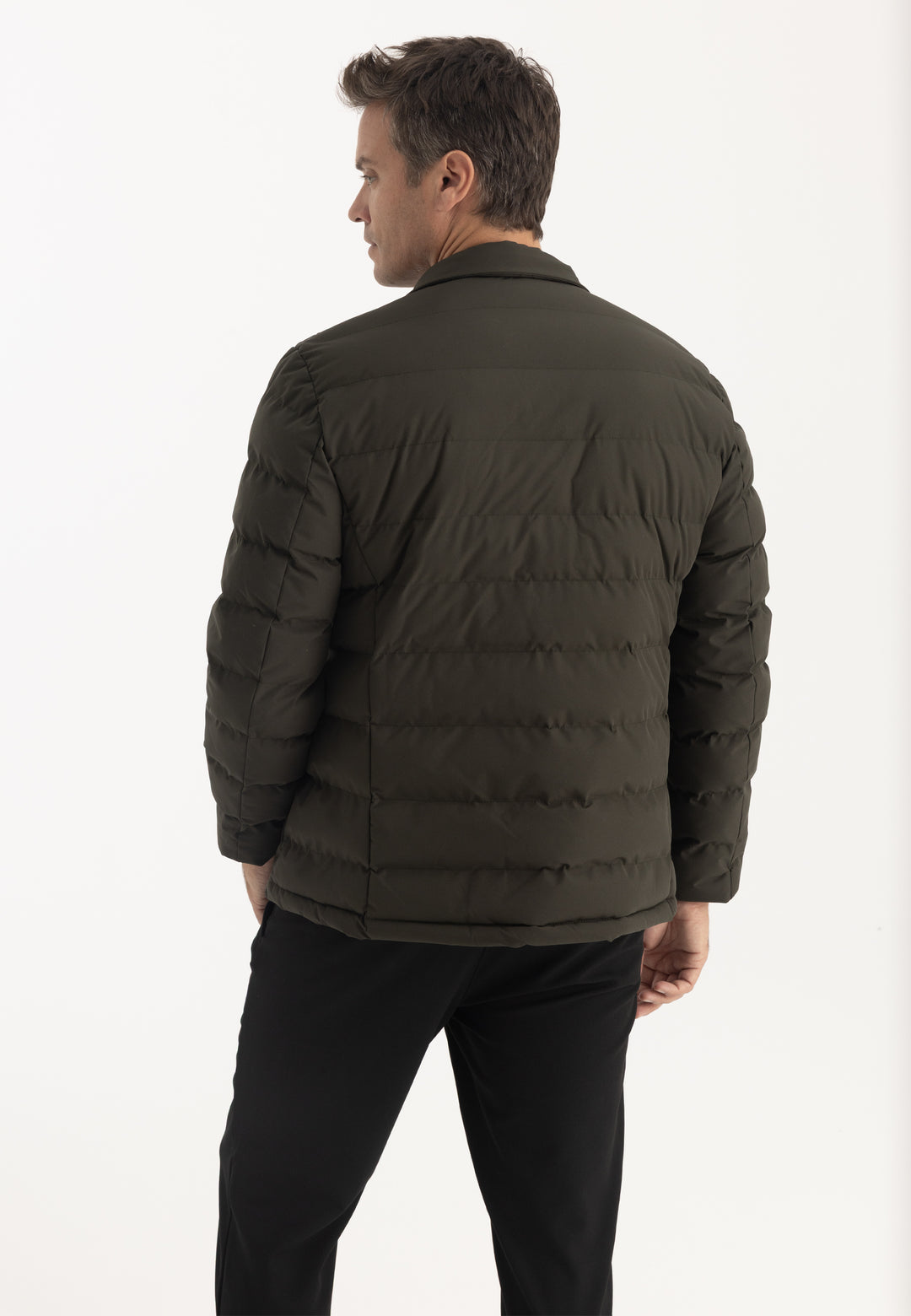 Men’s Puffer Blazer Jacket