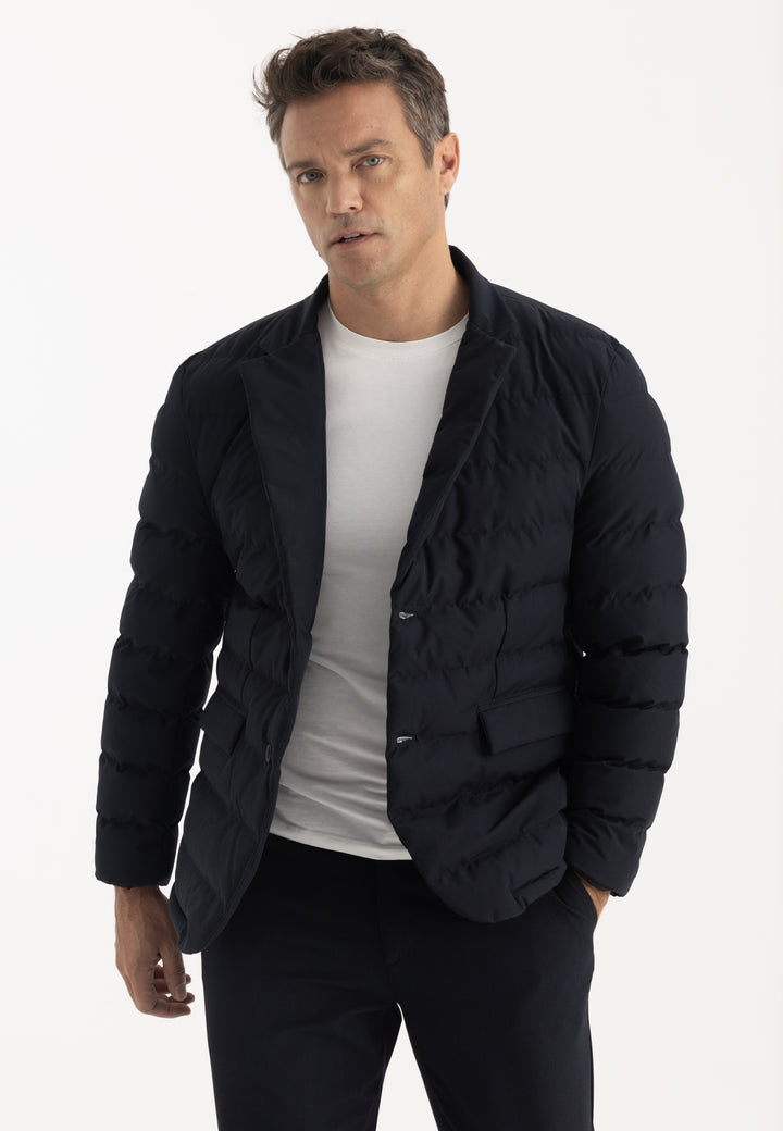 Men’s Puffer Blazer Jacket