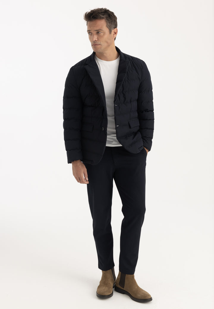 Men’s Puffer Blazer Jacket