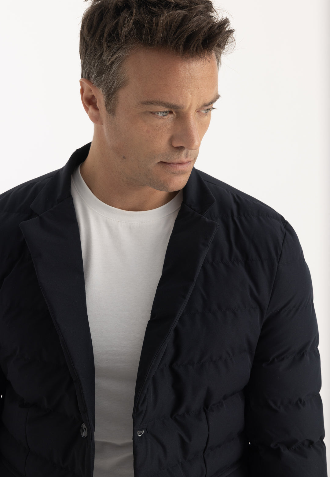 Men’s Puffer Blazer Jacket