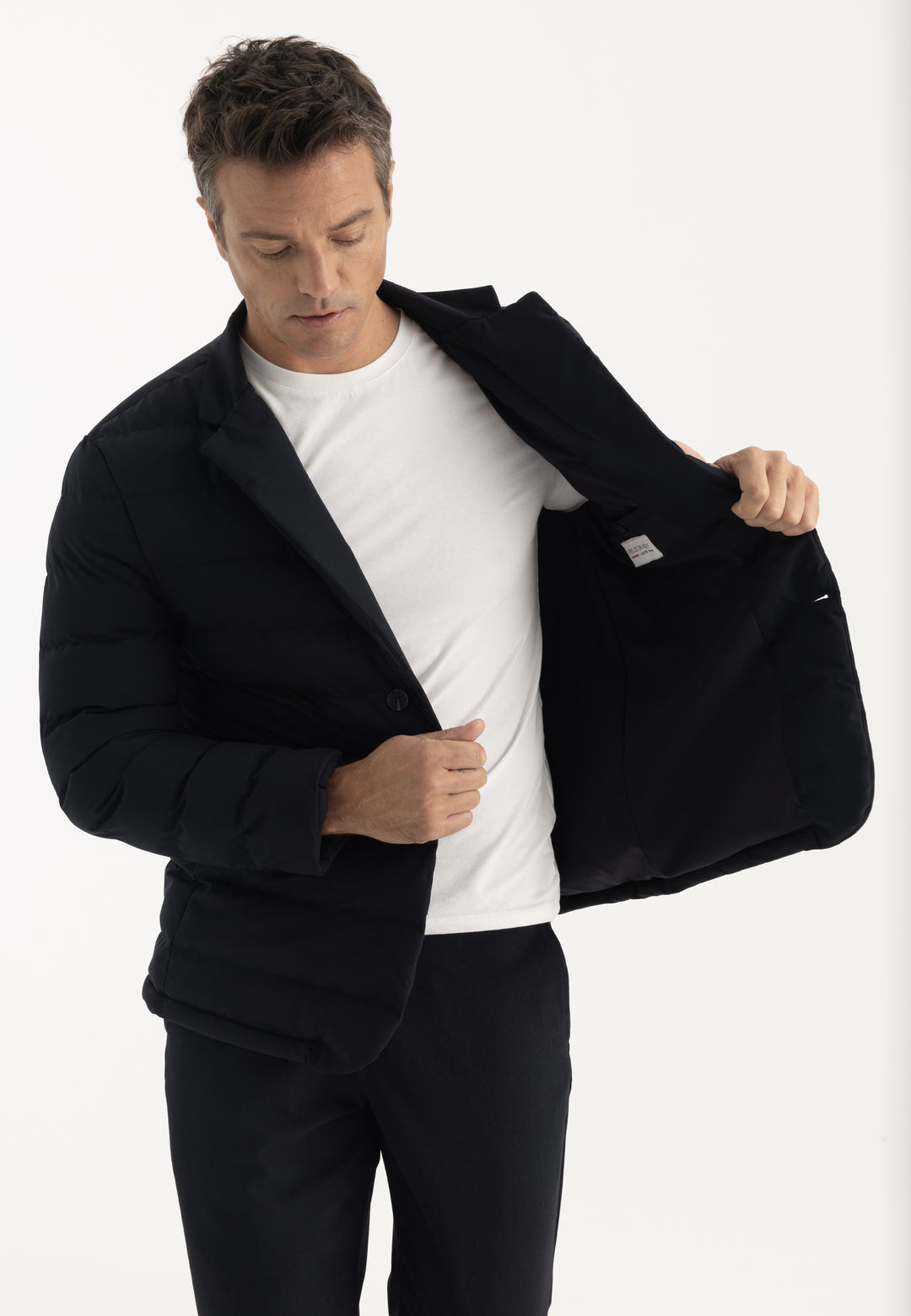 Men’s Puffer Blazer Jacket