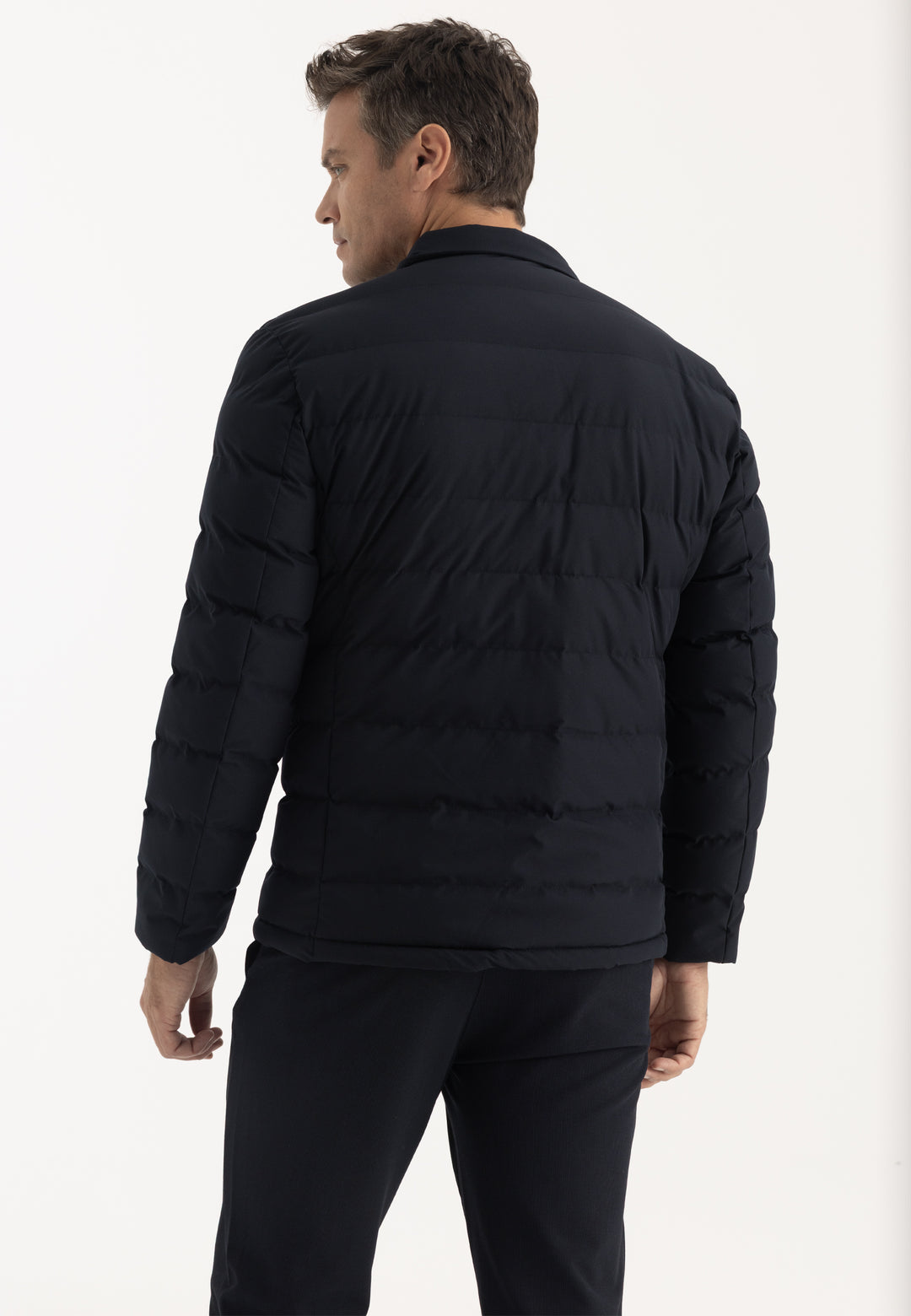 Men’s Puffer Blazer Jacket