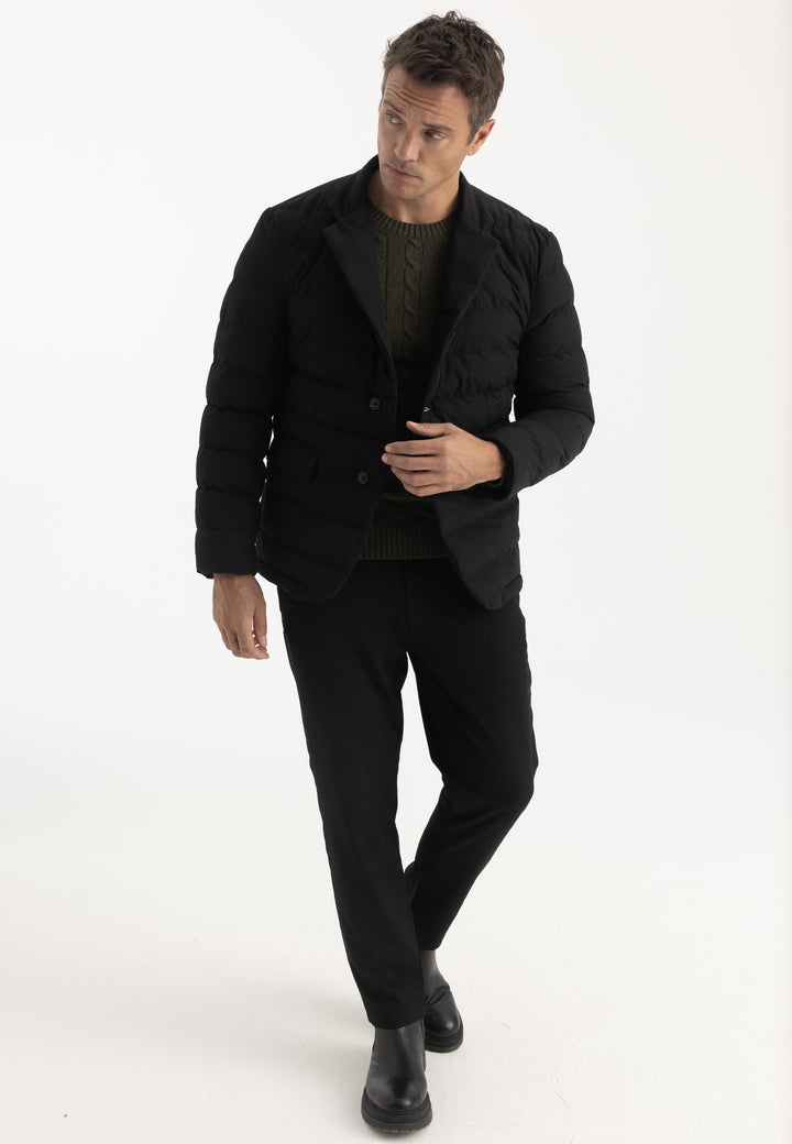 Men’s Puffer Blazer Jacket