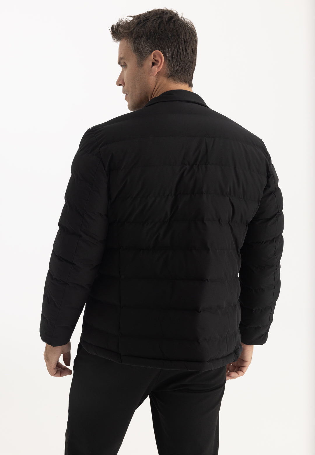 Men’s Puffer Blazer Jacket