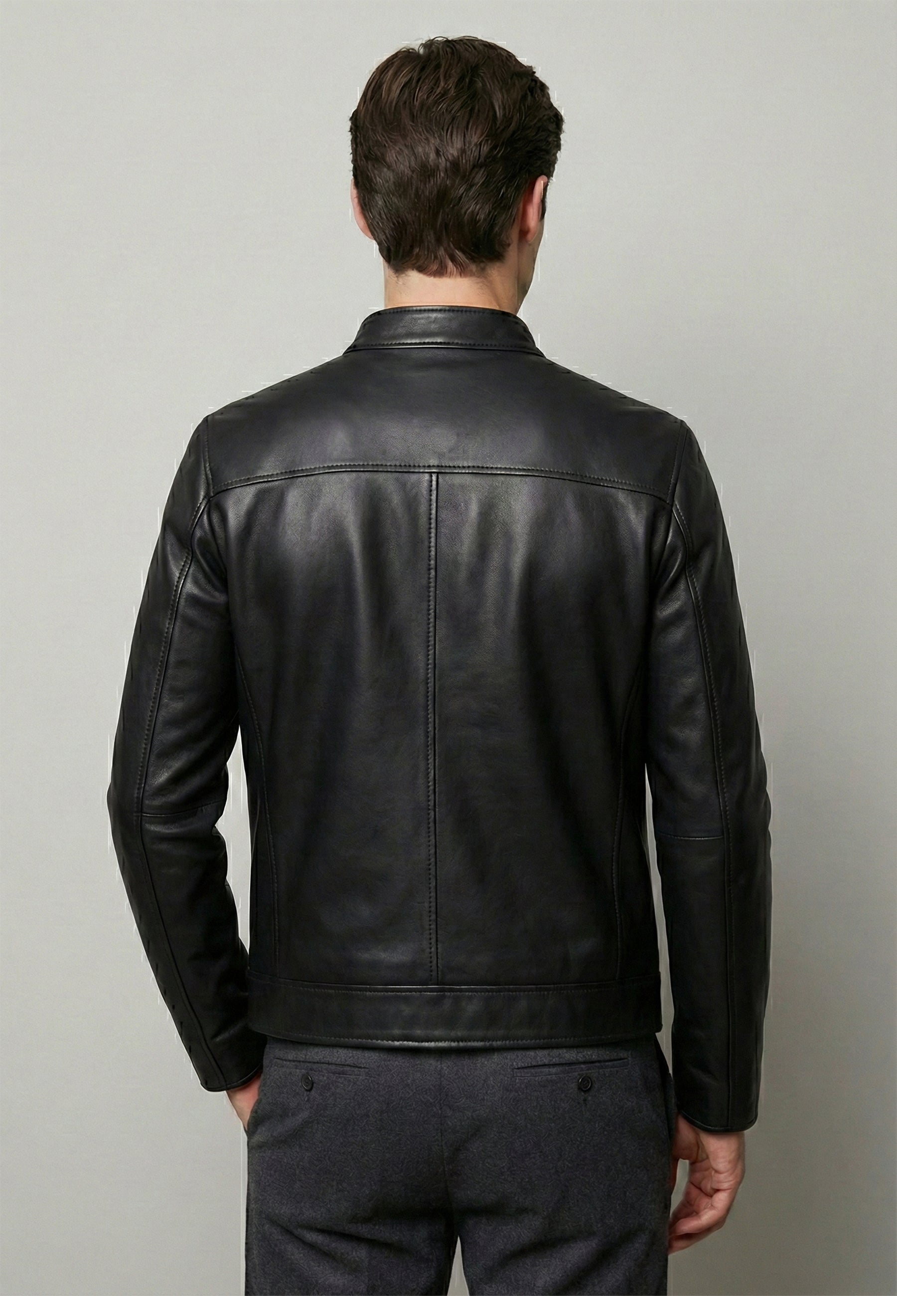 Leather Classic Jacket Full Zip – Felix Hardy