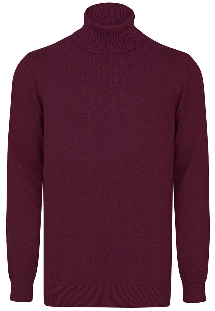 Turtleneck Long Sleeve Pullover – Black