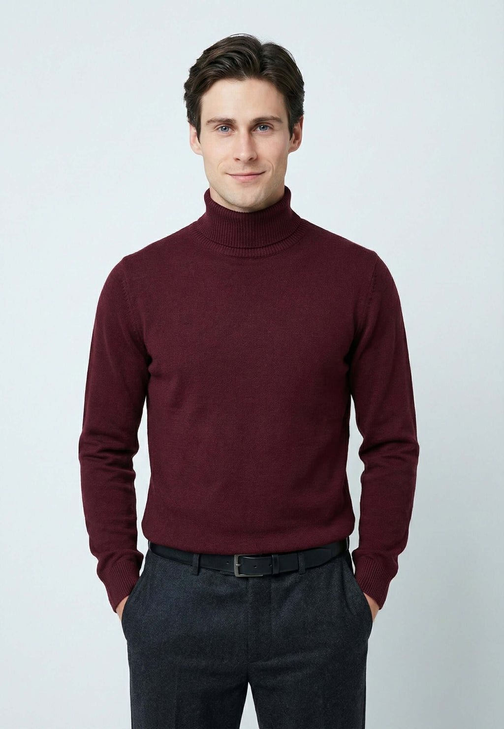 Turtleneck Long Sleeve Pullover