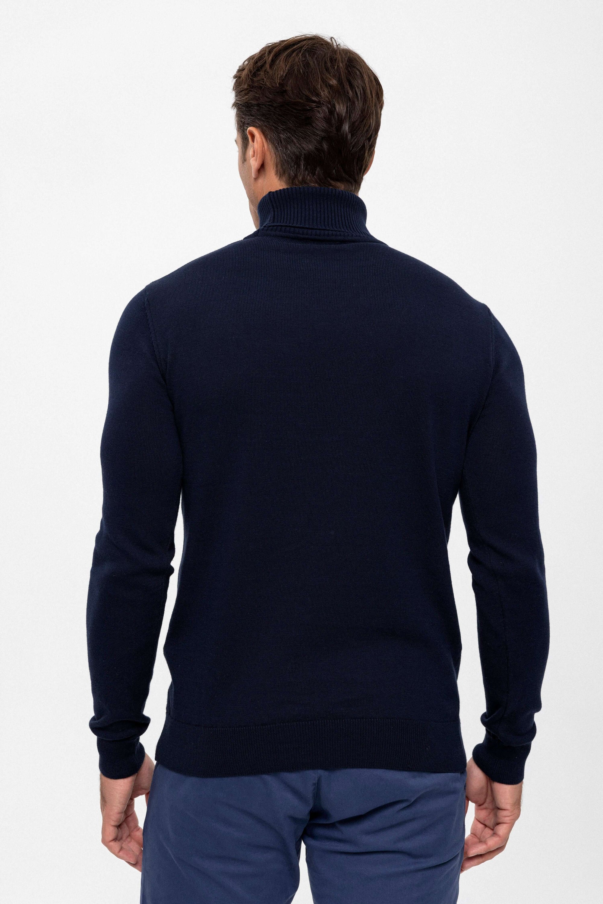 Turtleneck Long Sleeve Pullover