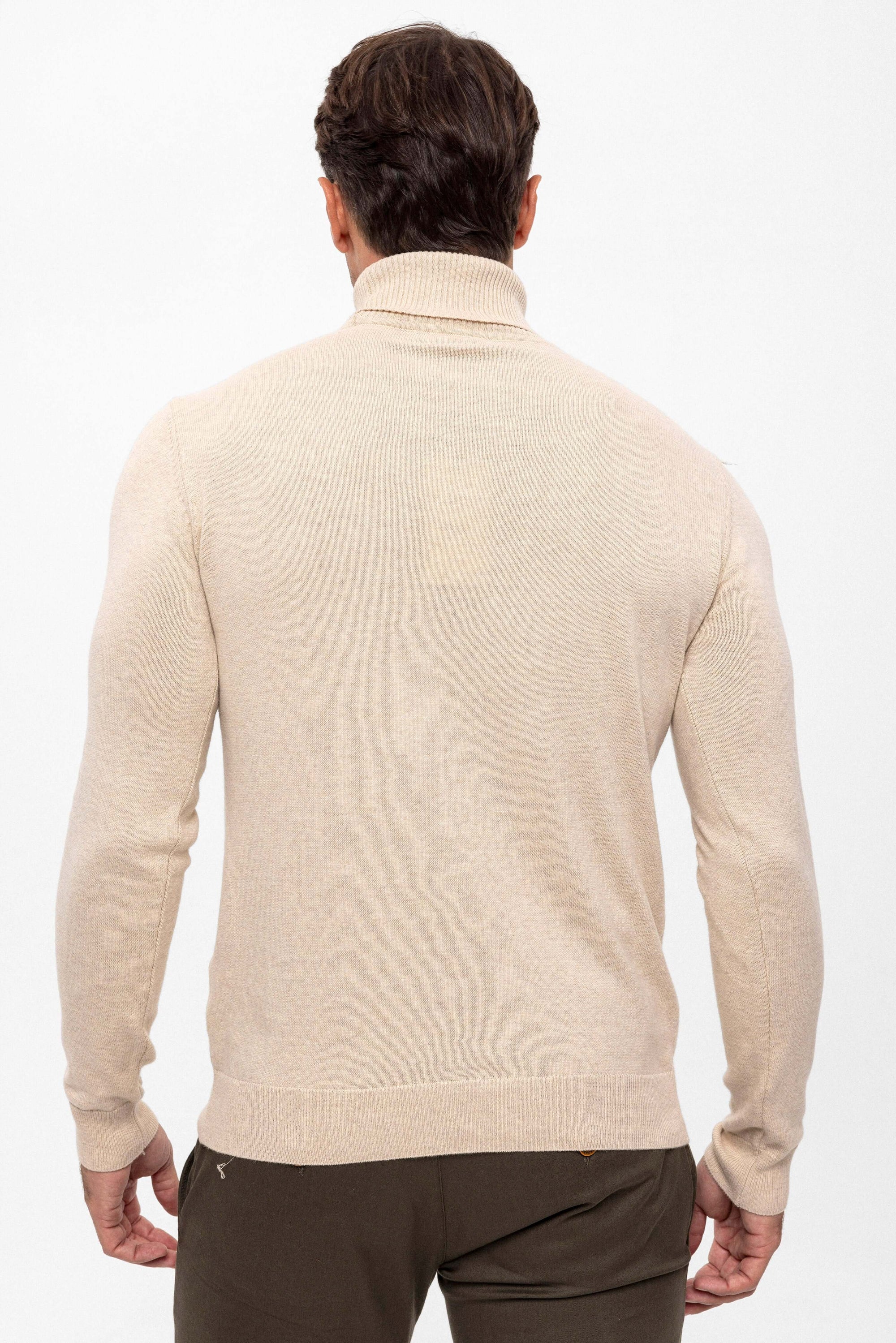 Turtleneck Long Sleeve Pullover