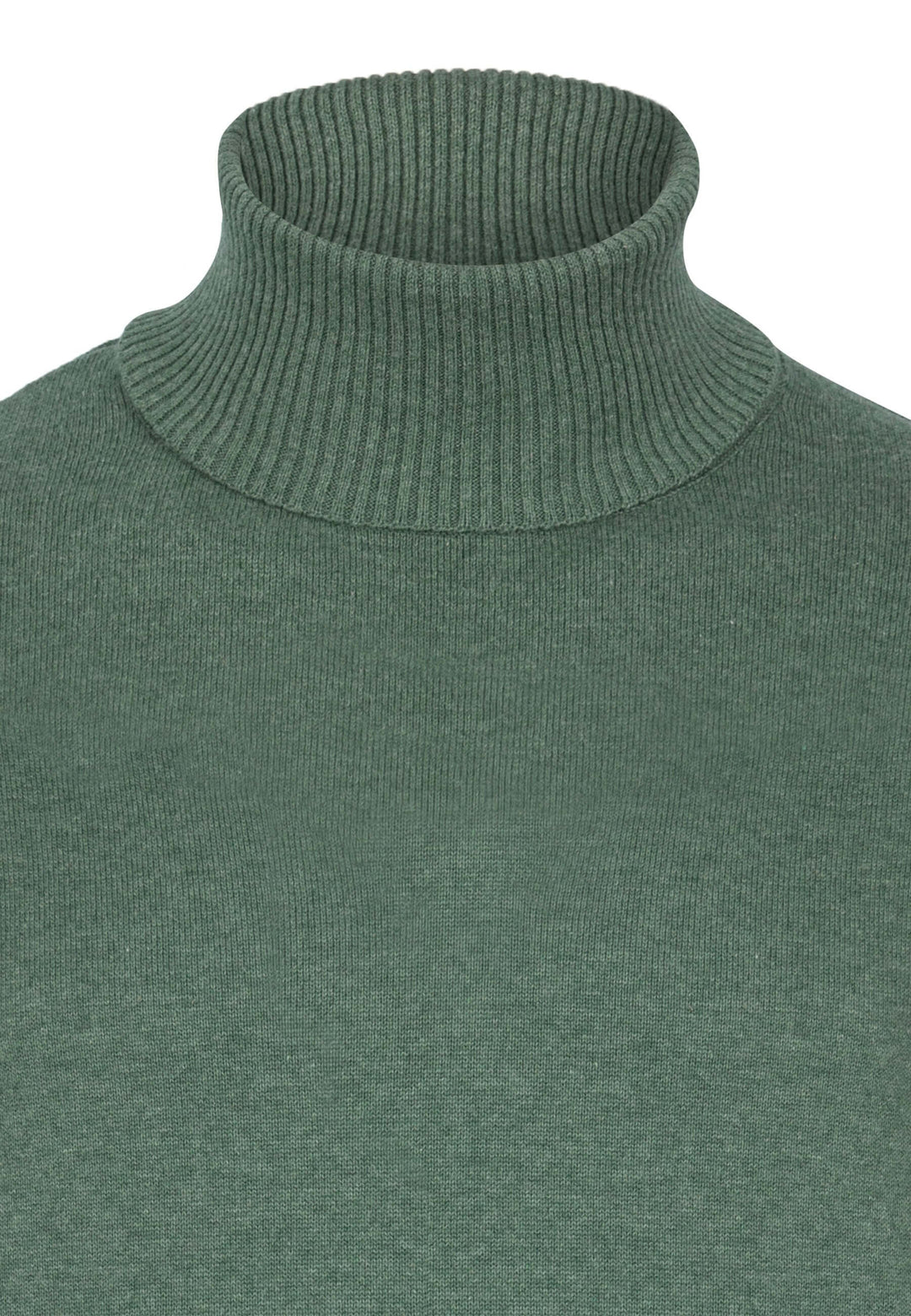 Turtleneck Long Sleeve Pullover – Black
