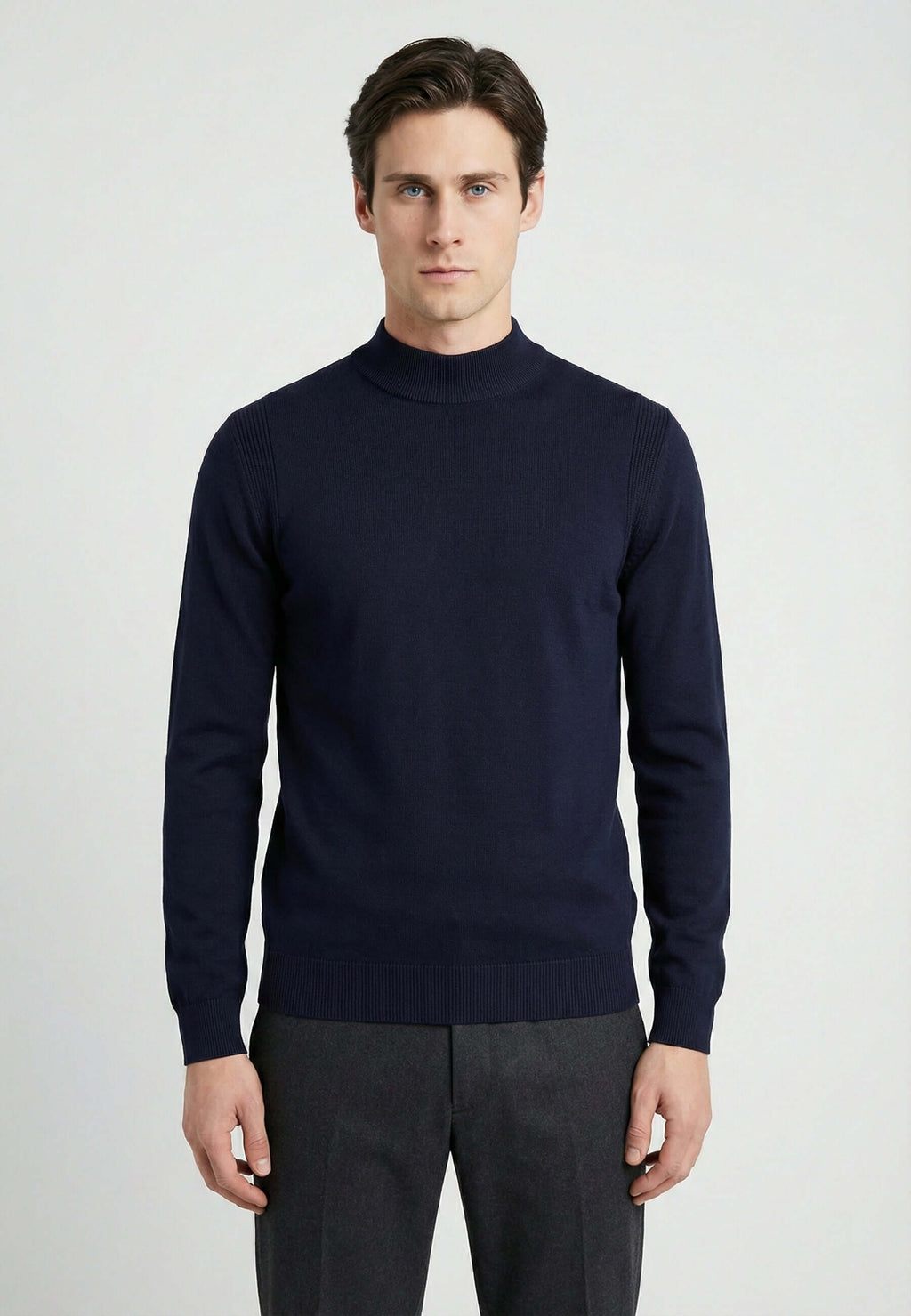 Half Turtleneck Long Sleeve Pullover