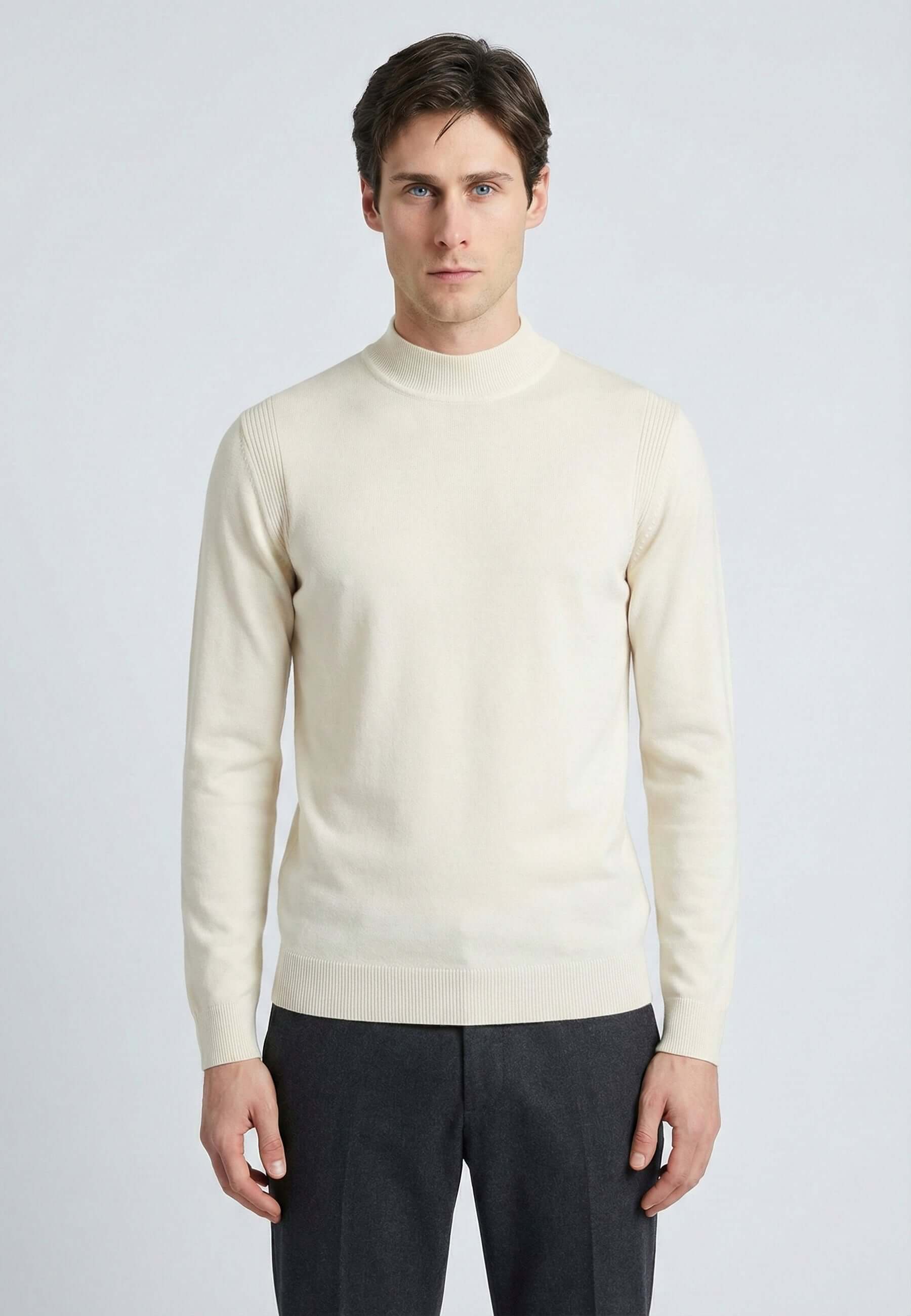 Half Turtleneck Long Sleeve Pullover