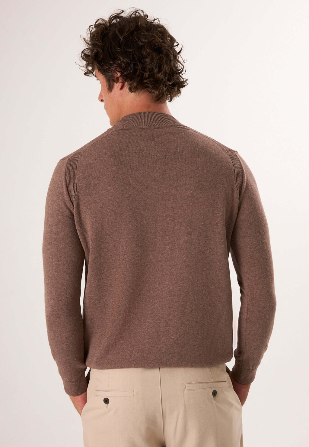 Half Turtleneck Long Sleeve Pullover