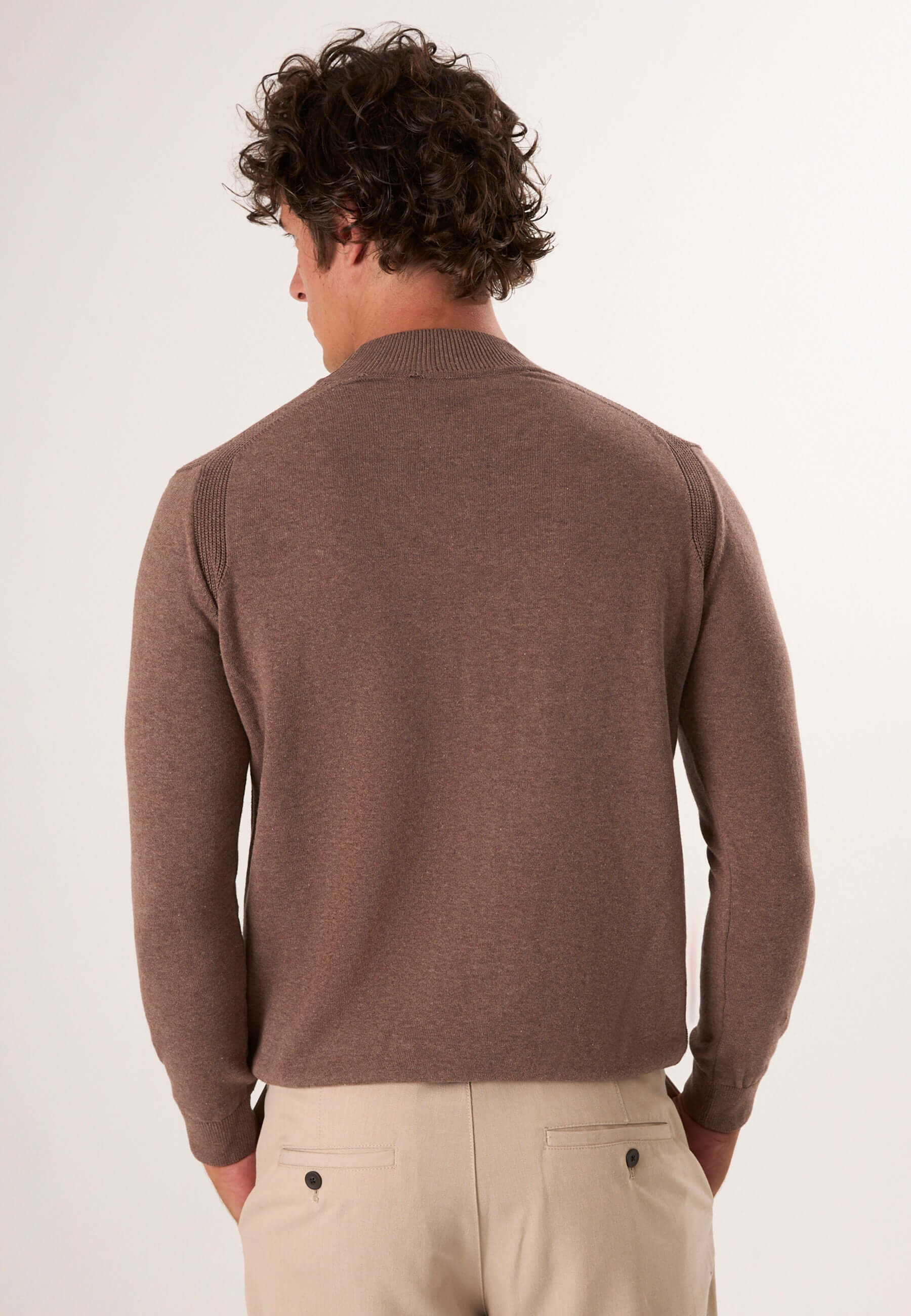 Half Turtleneck Long Sleeve Pullover
