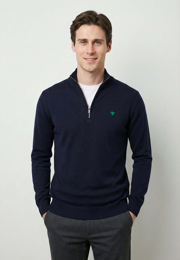 Half-Zipper Long Sleeve Pullover