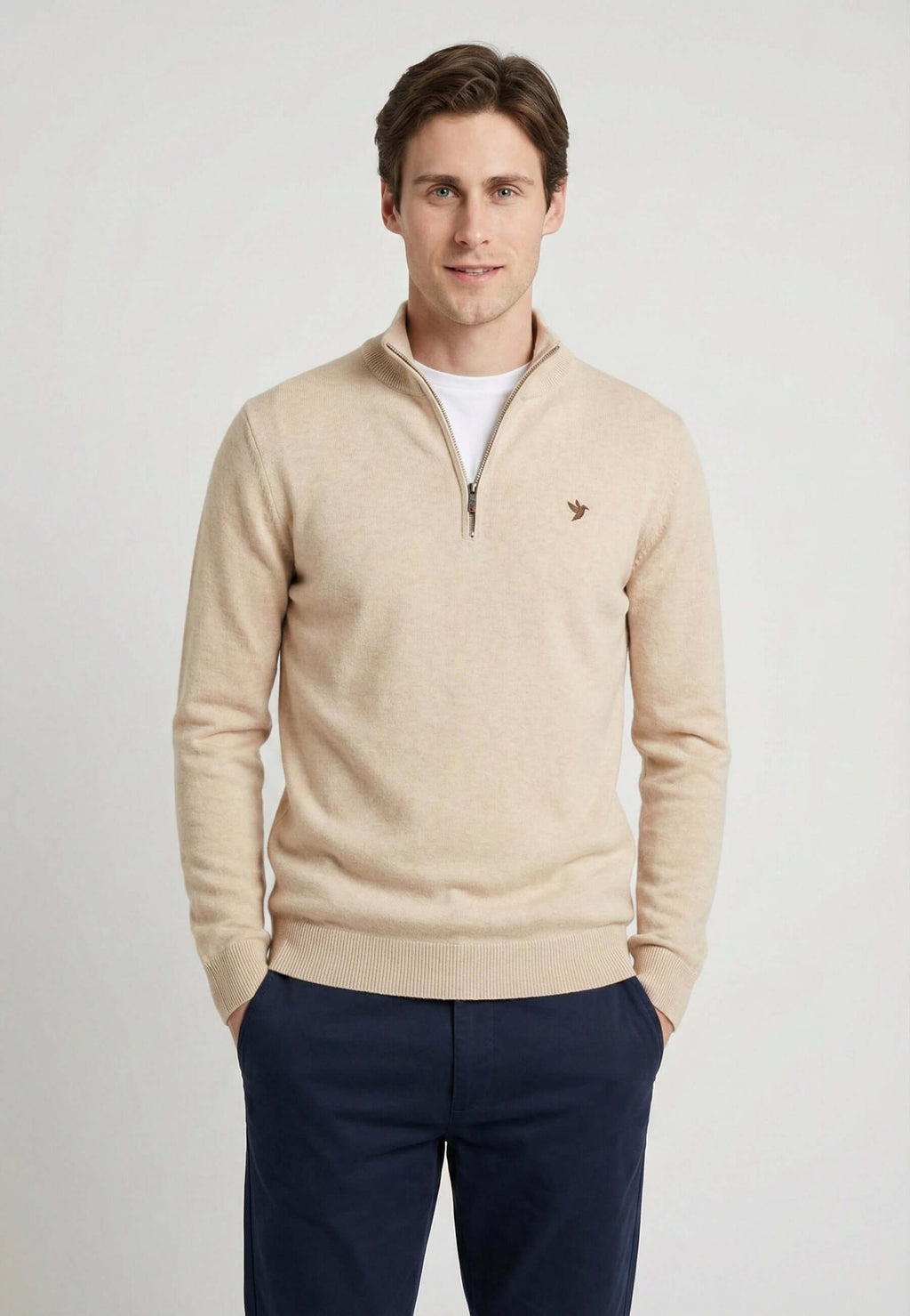 Half-Zipper Long Sleeve Pullover