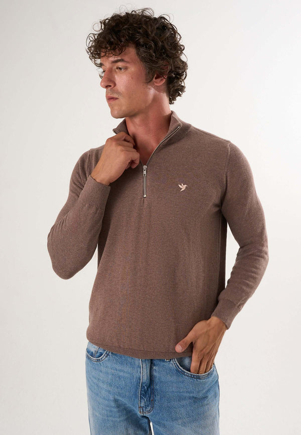 Half-Zipper Long Sleeve Pullover