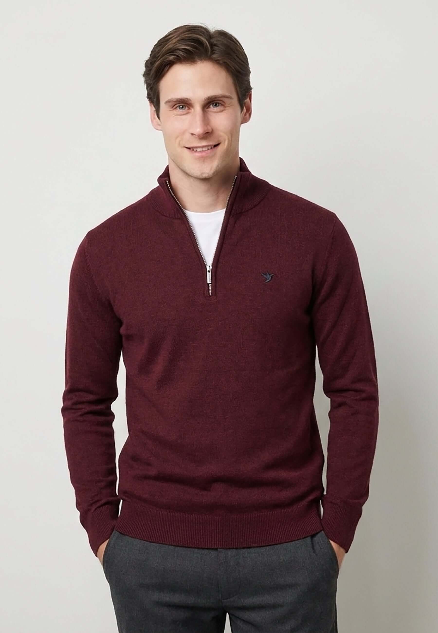 Half-Zipper Long Sleeve Pullover