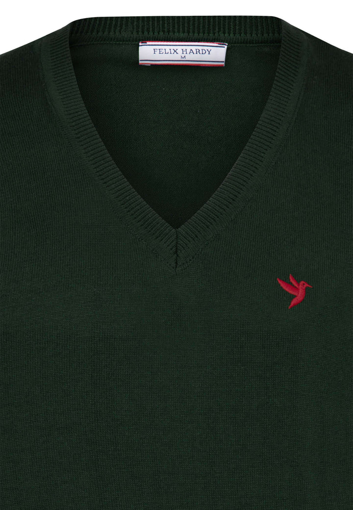 V-Neck Long Sleeve Pullover