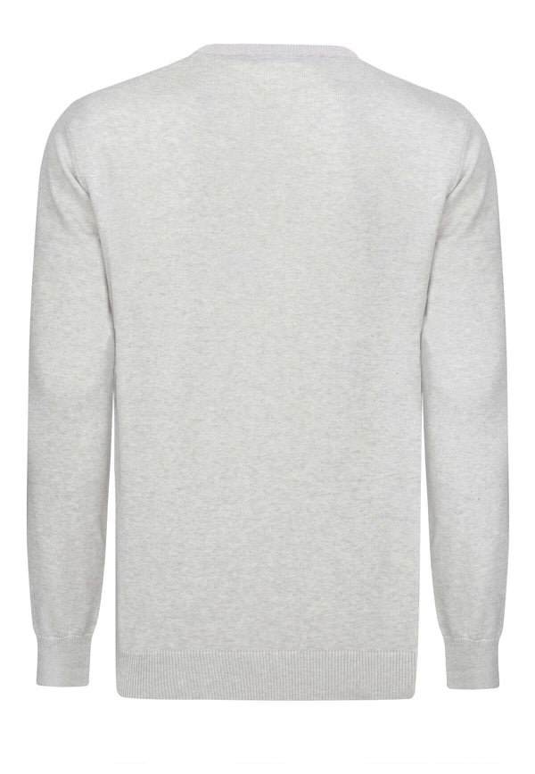 V-Neck Long Sleeve Pullover
