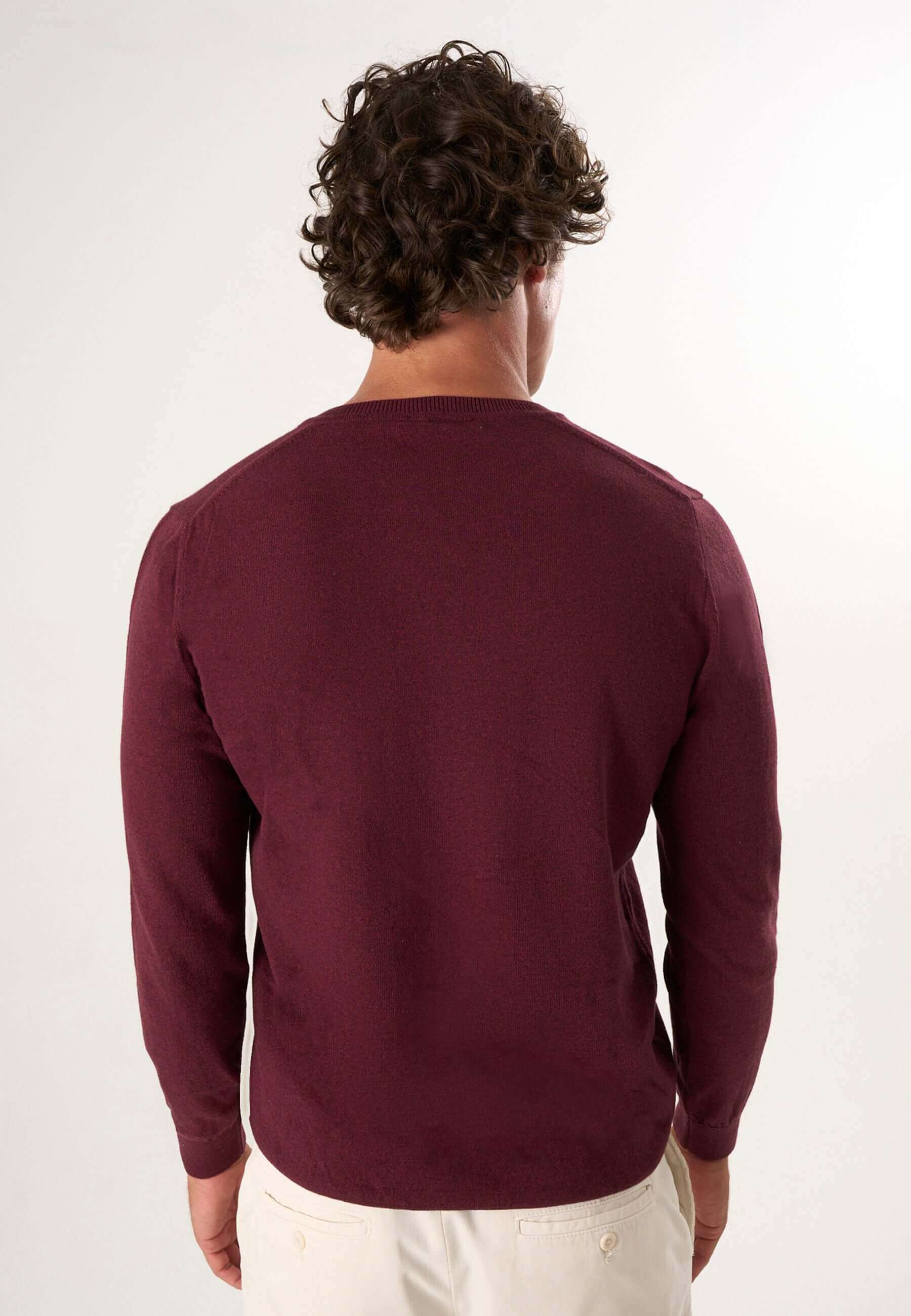 V-Neck Long Sleeve Pullover
