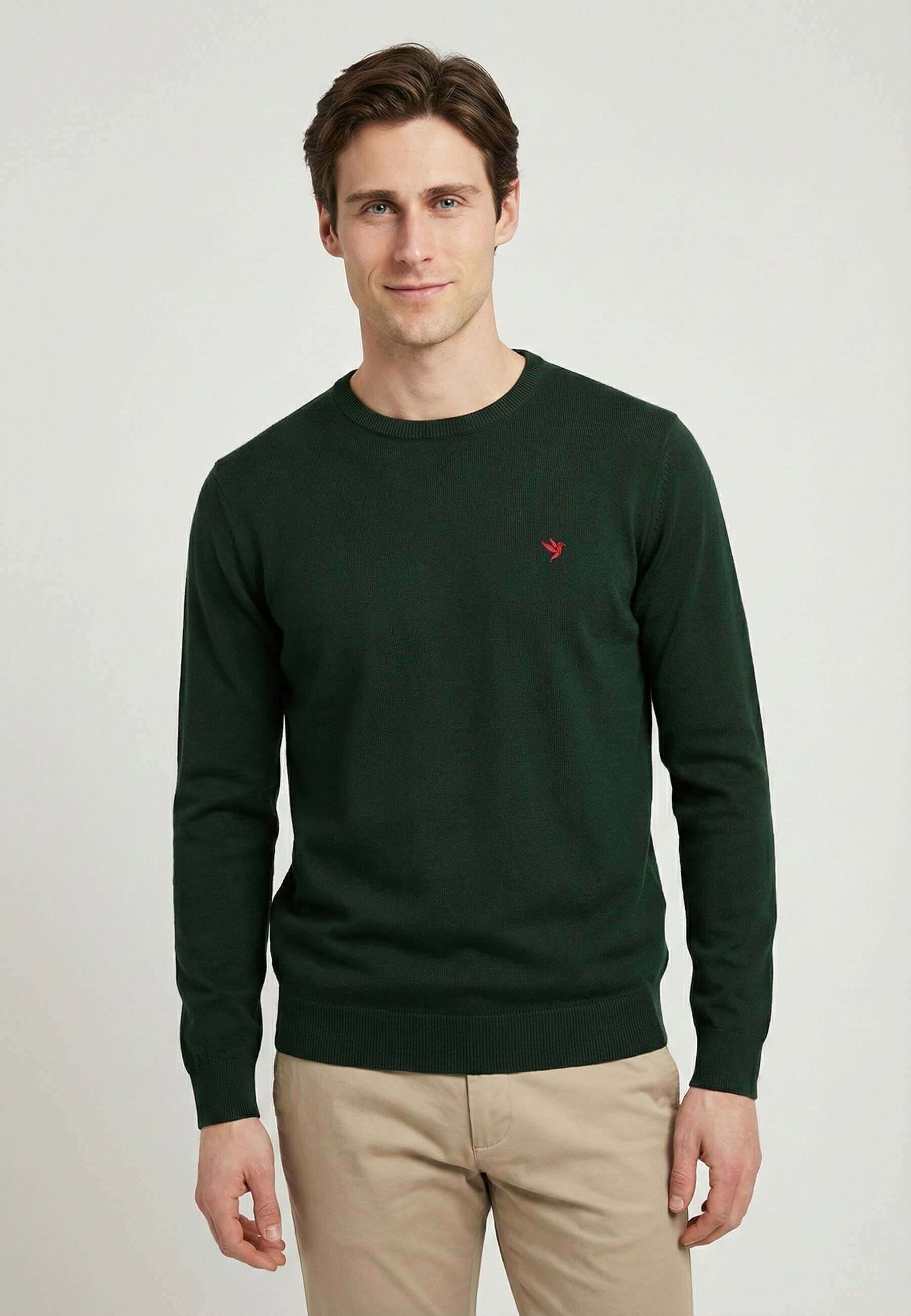 Crew Neck Long Sleeve Pullover