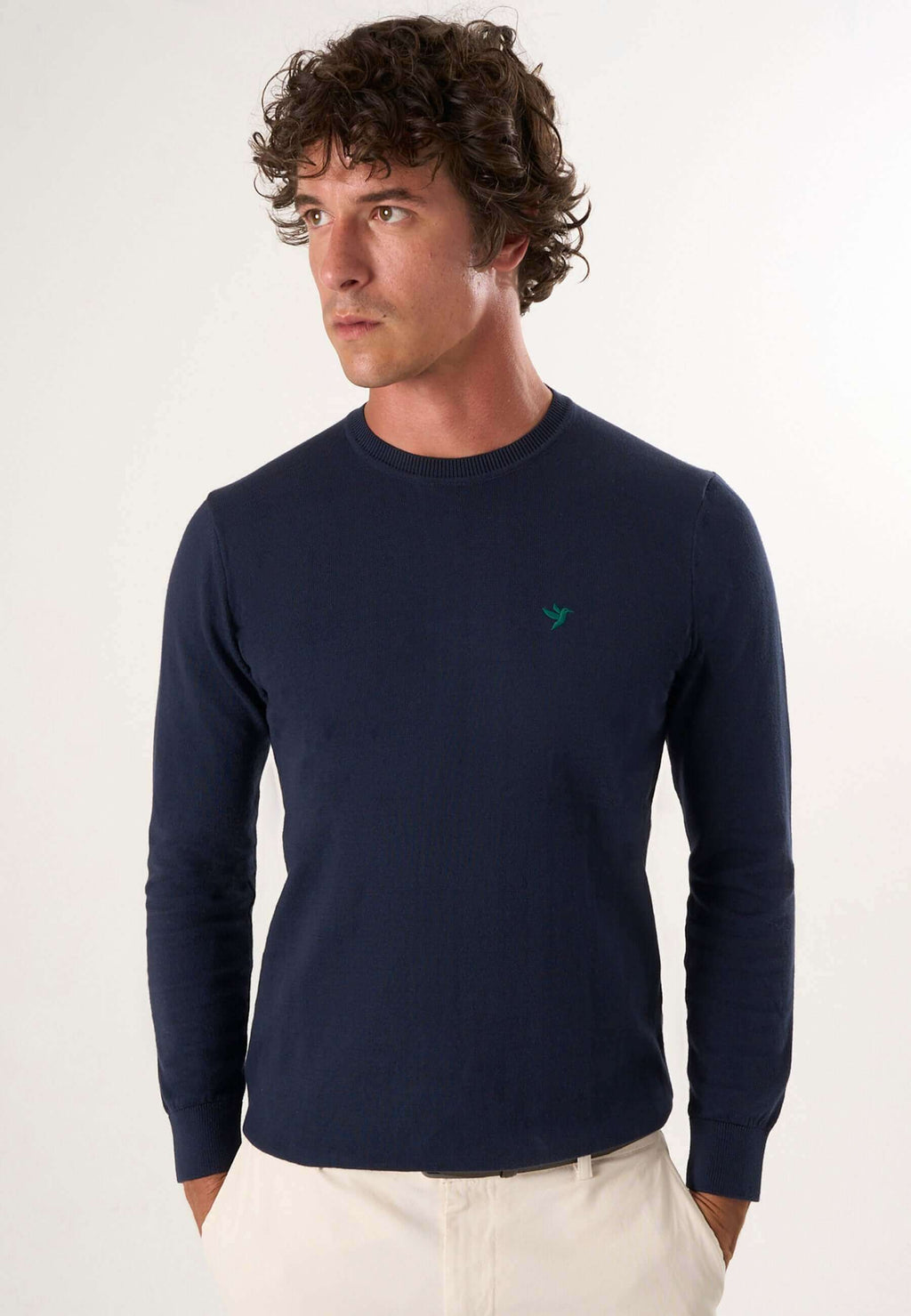 Crew Neck Long Sleeve Pullover