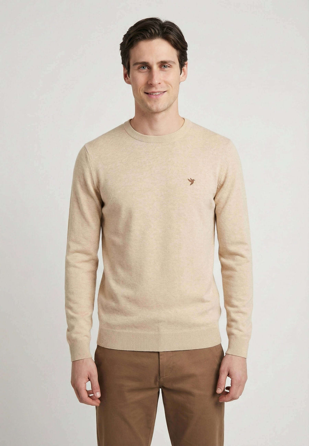 Crew Neck Long Sleeve Pullover