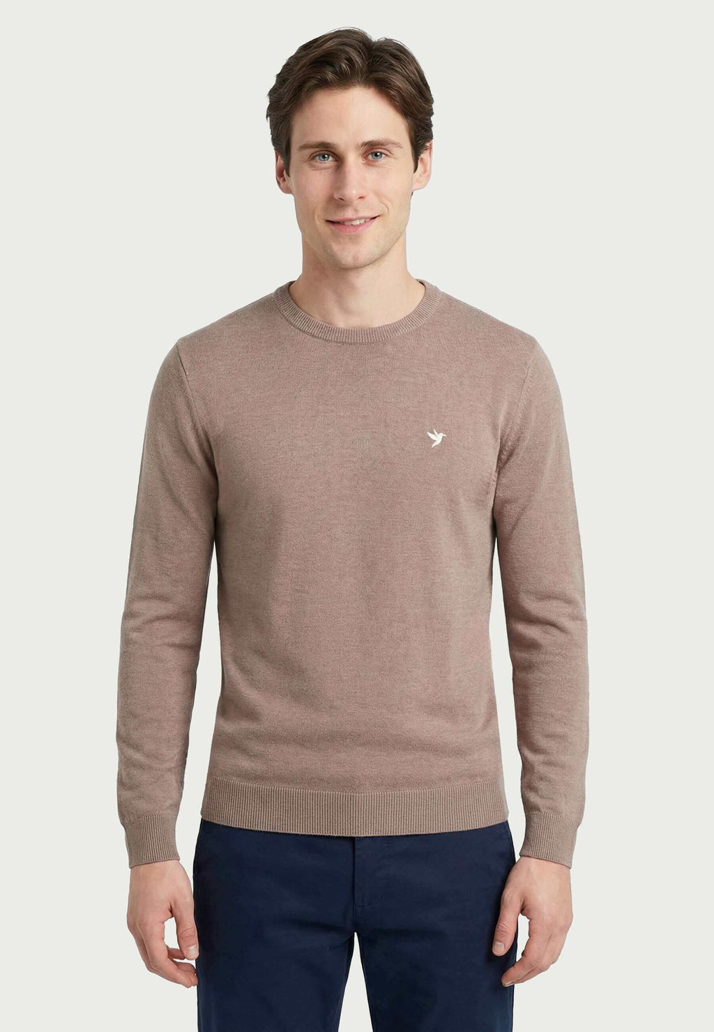 Crew Neck Long Sleeve Pullover